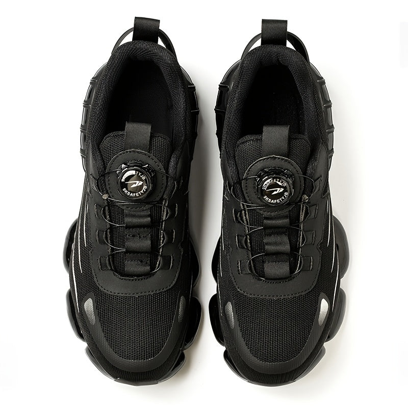 Men's Safety Shoes Men's Steel Toe & Puncture Proof Breathable Work Boots, Labor Protection Shoes for Men's Safety Shoes