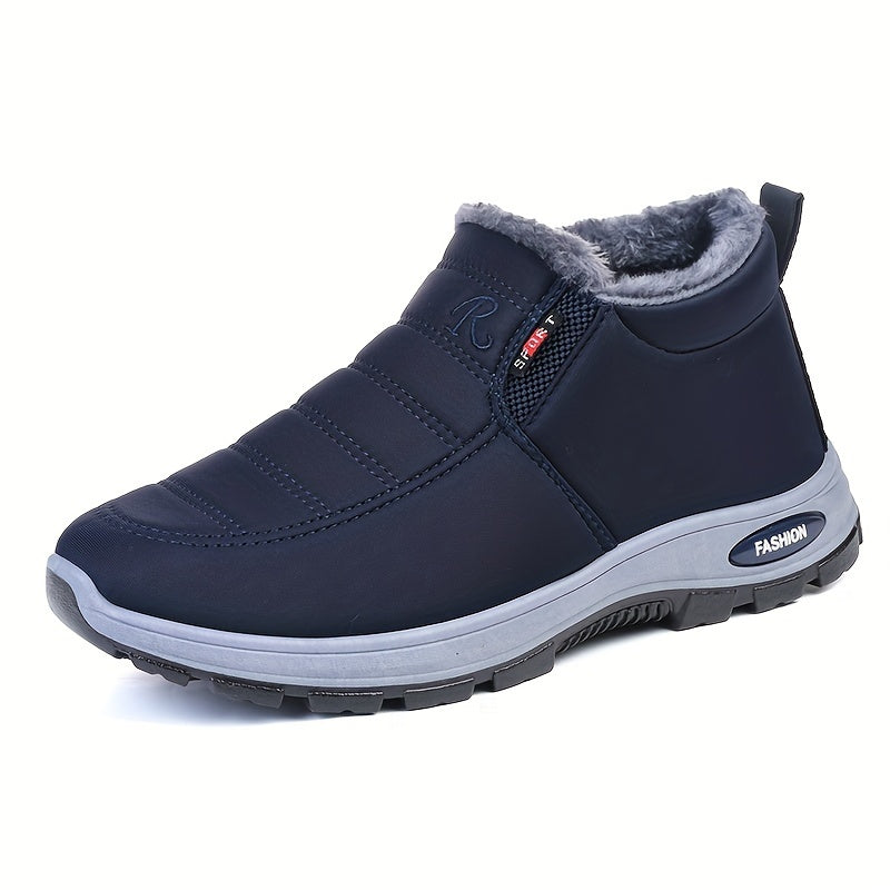 A Warm Guardianship in the Cold Winter, Women's Thick- Soled Non- Slip Snow Boots. They Are Both Warm and Casual, and the Stylish Fluff Shows Elegant Charm.
