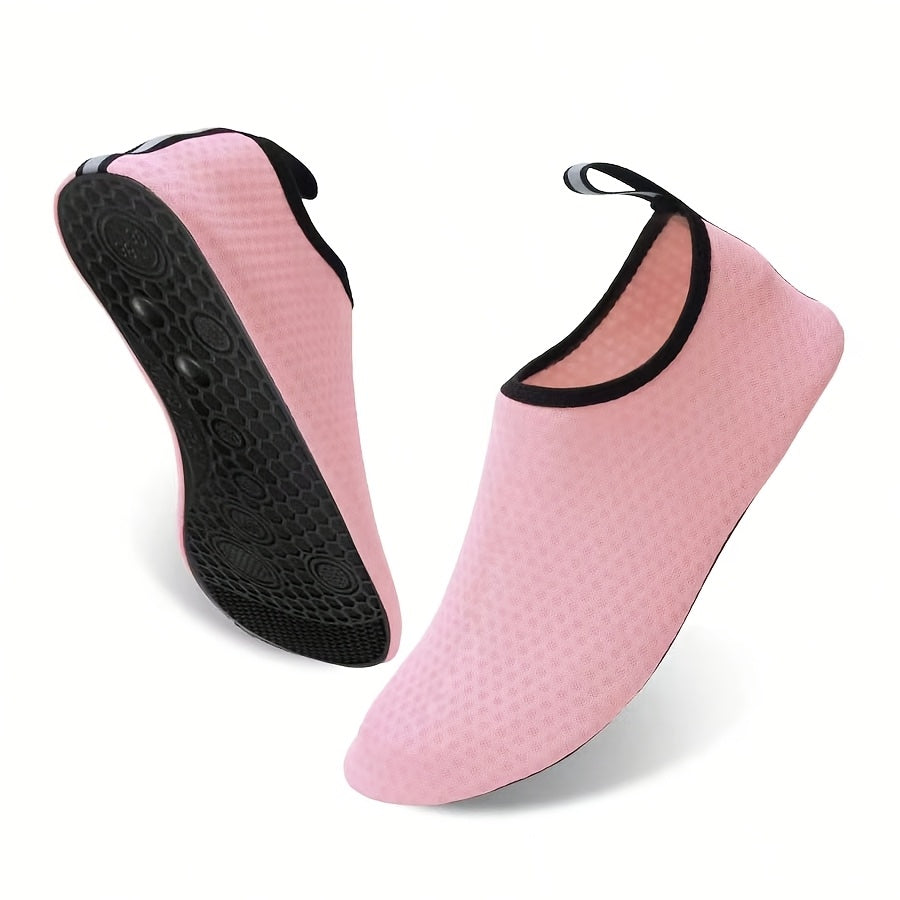 1pr Water Shoes Barefoot Aqua Yoga Socks Quick-Dry Beach Swim Surf Shoes for Women Men