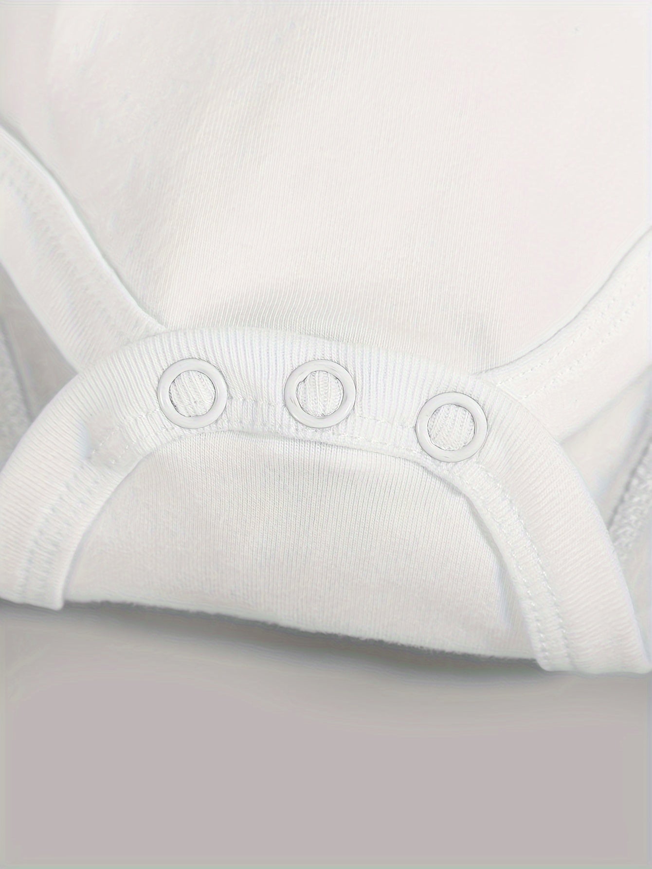 Mother's Day Baby's jumpsuit Cookie Pattern Printed All-Match Soft Round Neck Short Sleeve Triangle jumpsuit, Perfect for Outdoor