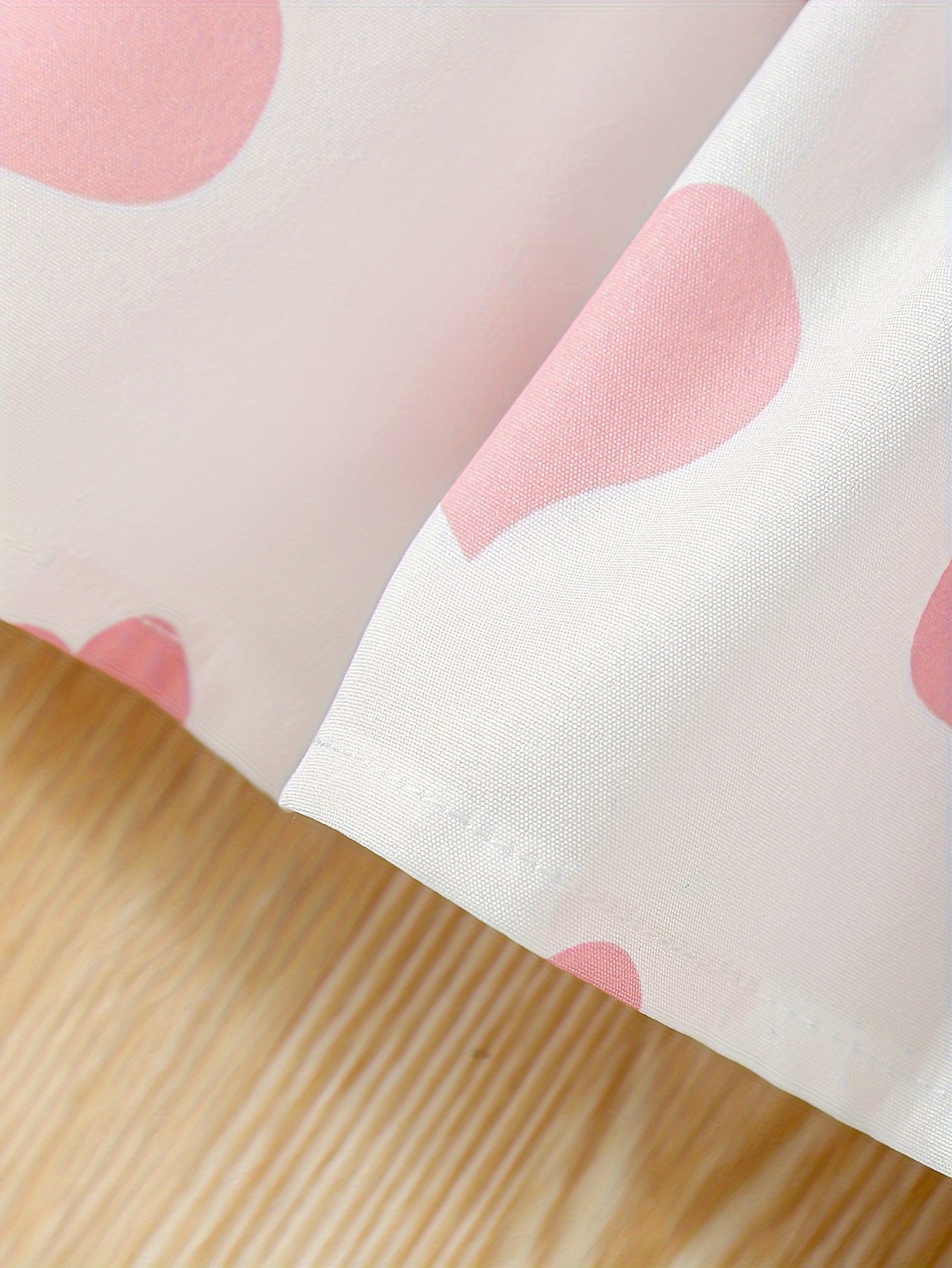 Baby's Cartoon Elephant & Heart Pattern Cami Dress Set, Lovely Bowknot Decor Sleeveless Dress & Headband, Infant & Toddler Girl's Clothing for Summer/Spring, As Gift