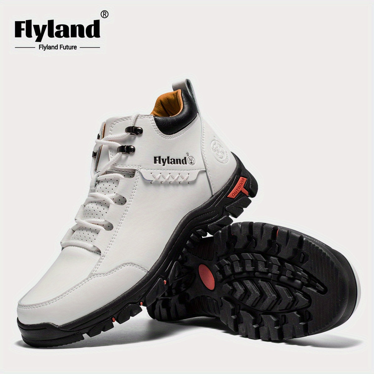 Men's Golden Leather Shoes - product view 5
