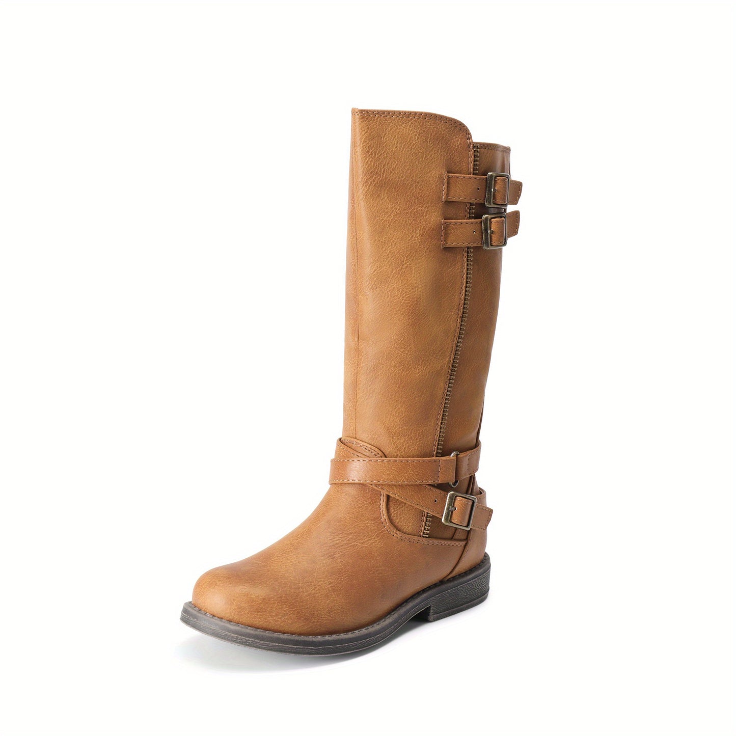 Girls Knee High Fashion Riding Boots