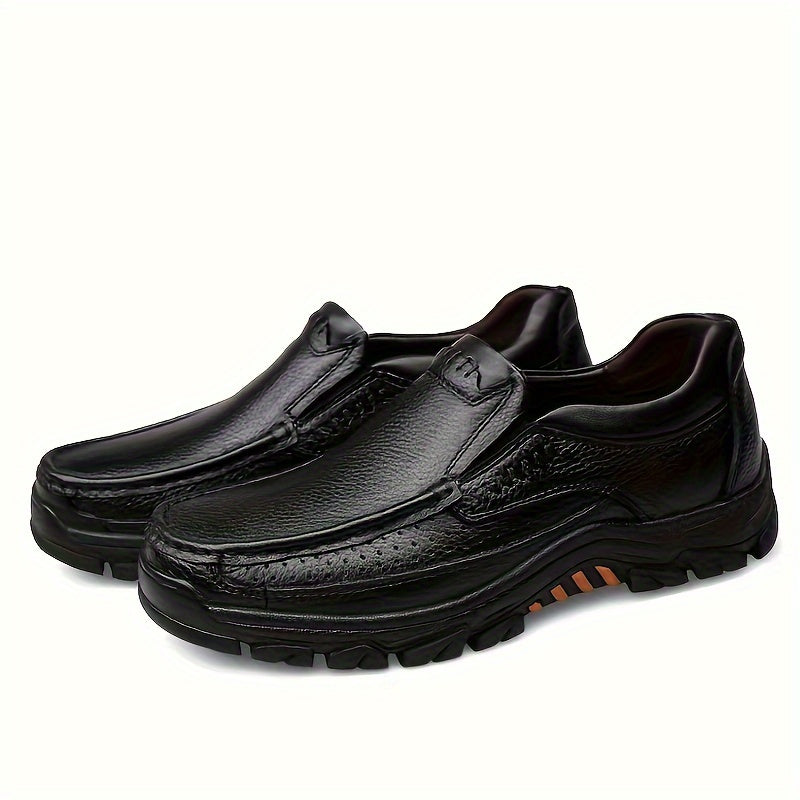 Men's Casual Loafers, Breathable Lightweight Slip On Shoes for Business Office, Spring Summer And Autumn