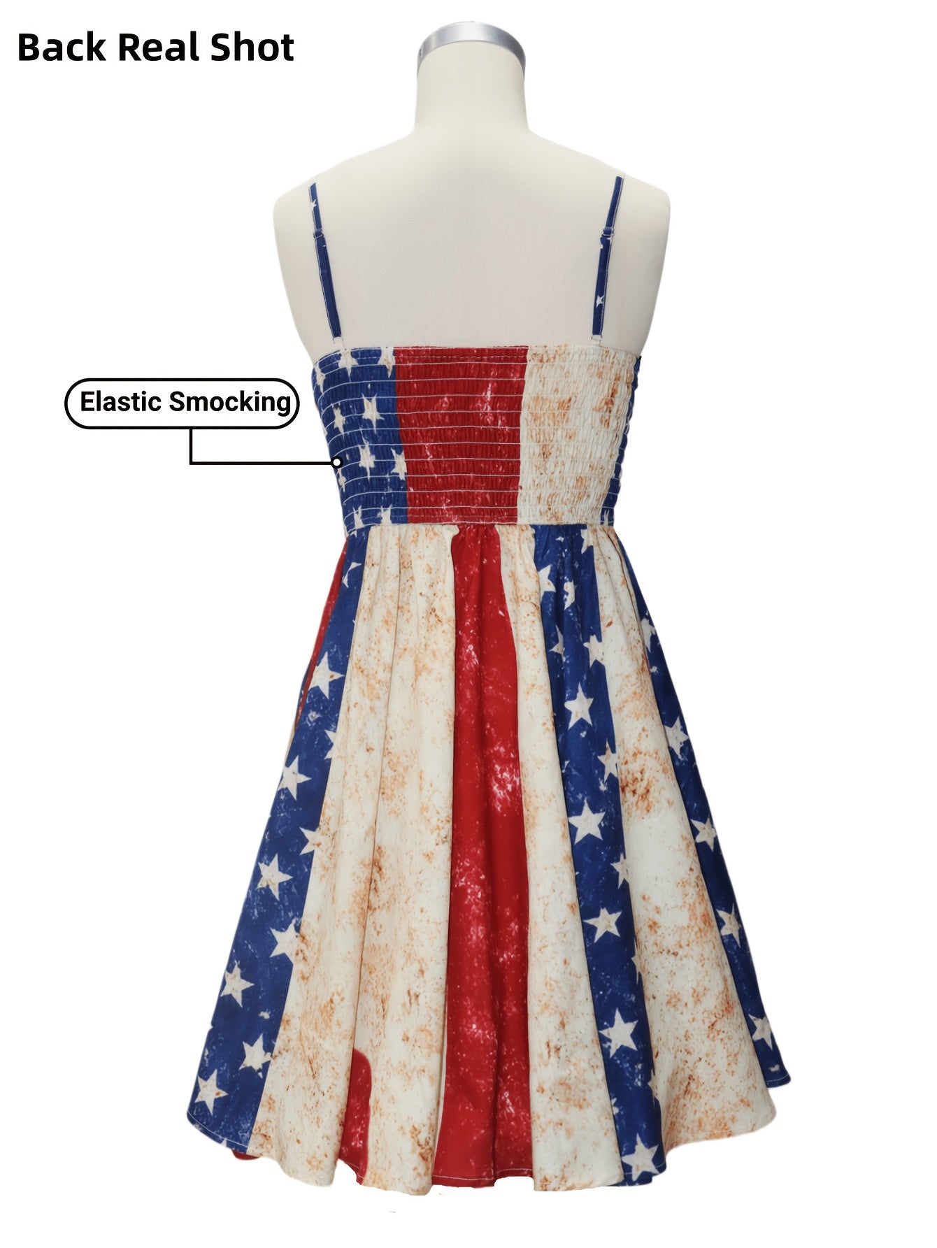 Women's Brick Red Linen V-Neck Sleeveless Dress - product view 25