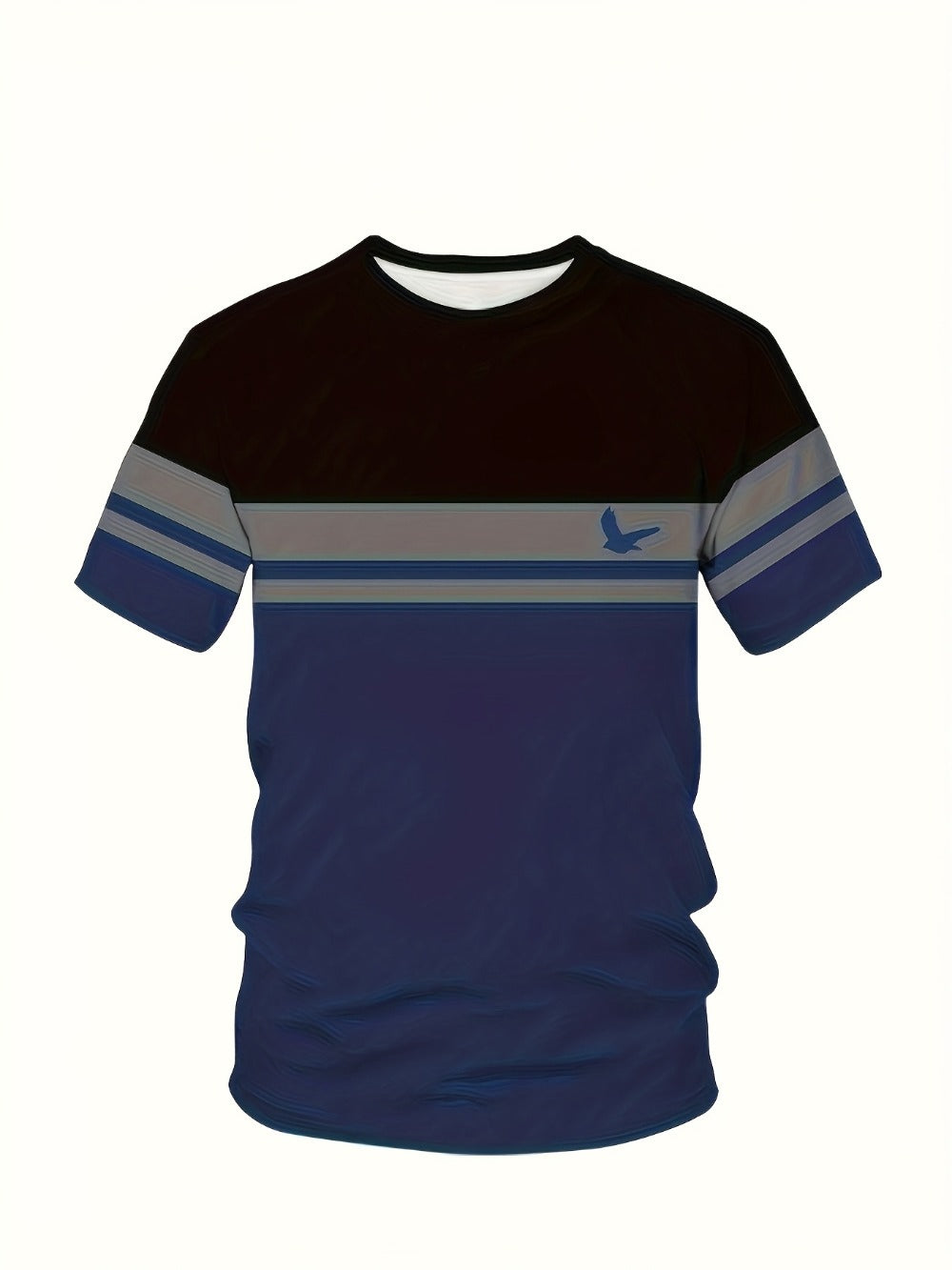 Men's Graphic T-Shirt - Round Neck Short Sleeve Modern Style 133285