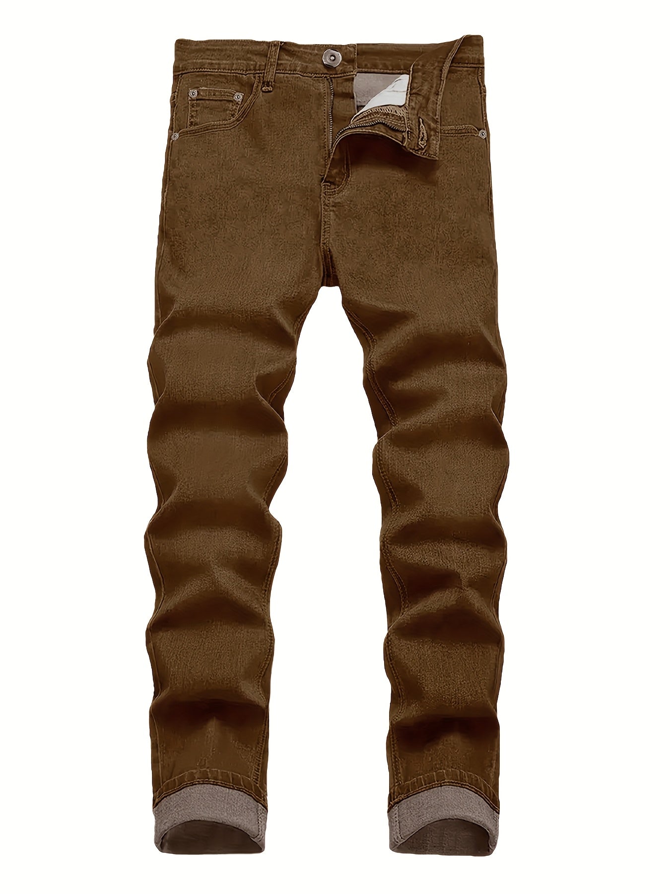 3pcs Men's Slim Fit Jeans - Stretch, Stylish, Versatile All Year Round Trousers | Wardrobe Essential & Boyfriend Gift