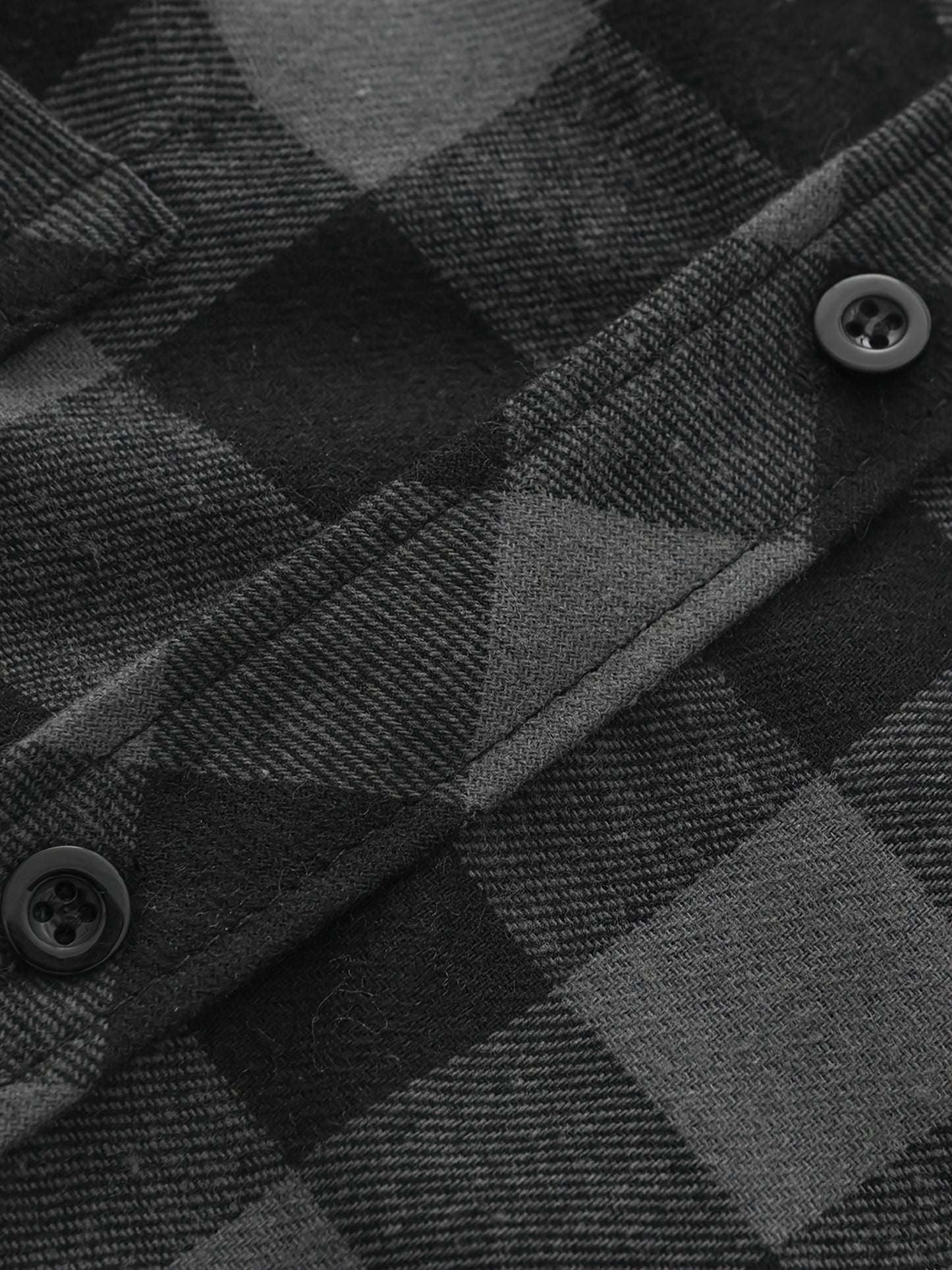 3 Pack Flannel Shirt for Men Long Sleeve Plaid Hoodie Shirt Casual Button Shirt Hooded Fall Jacket with Pocket