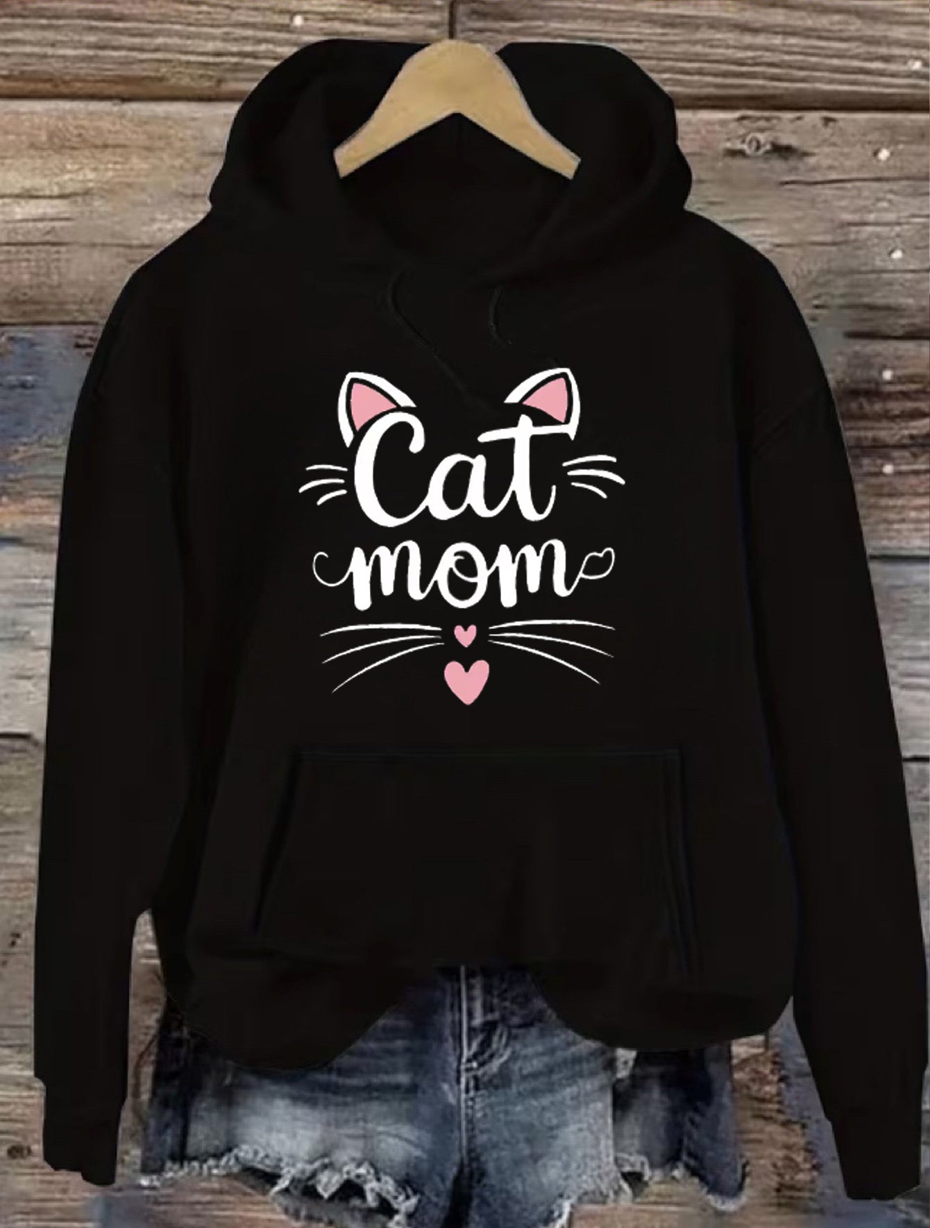 women's hoodie - Holiday Party Outfit - Soft Everyday Fall Tops - Machine Washable Casual Pullover sweatshirt