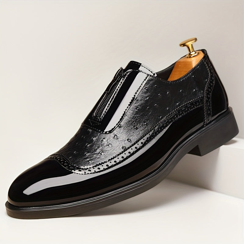 Men's Navy Color Shoes - product view 3