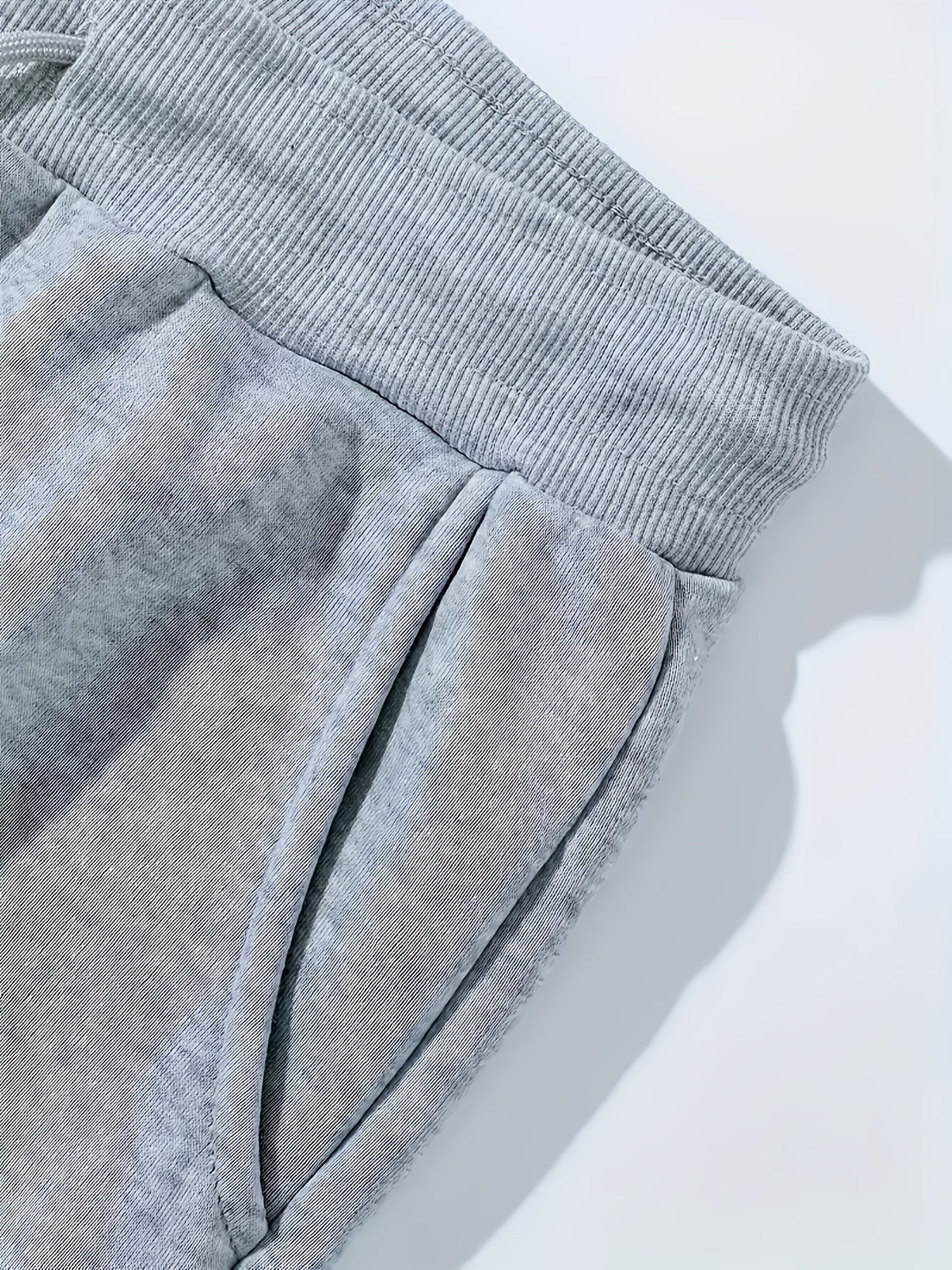 3pcs Men's Heavy-Duty -Lined Sweatpants Set Full-Length Gym Pants with Elastic Drawstring Waist And Side Pockets Breathable And Moisture-Wicking Fabric - Fall And Winter Casual Joggers Suitable for Fitness, Daily Use, And Leisure - Available