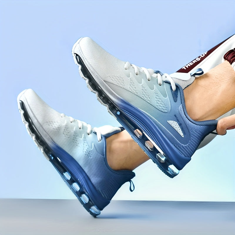 YTAT Men'S Sneakers Button Fixed Non-Slip Shoes Indoor And Outdoor Running Training Sneakers