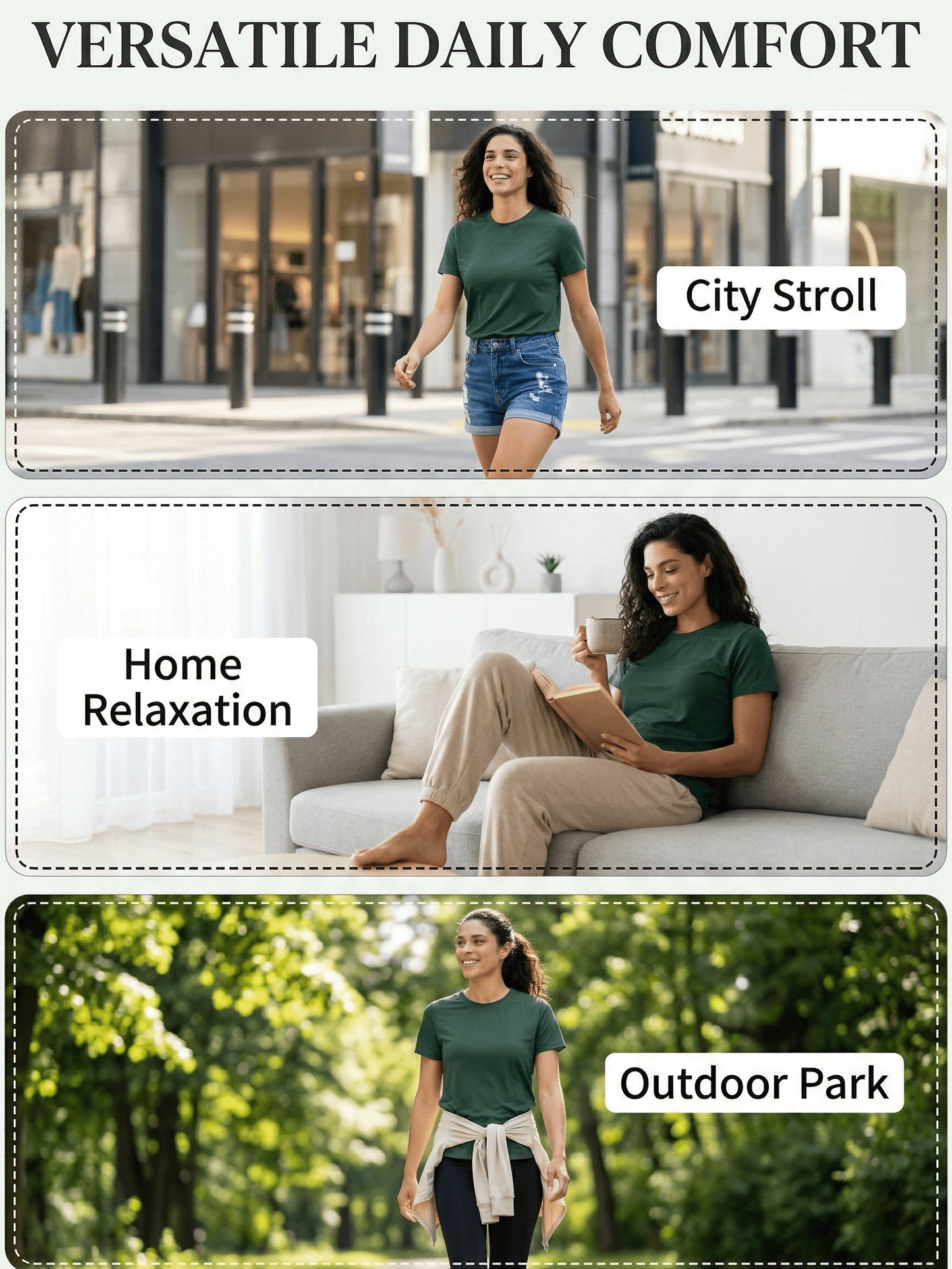 6pcs Random Women's Crew Neck T-shirt, A Versatile And Casual Short-sleeved Top, Breathable And Quick-drying, Suitable for Multiple Scenarios Such As Fitness, Shopping, Dating, Daily Commuting, Etc., An Essential Summer Top Item
