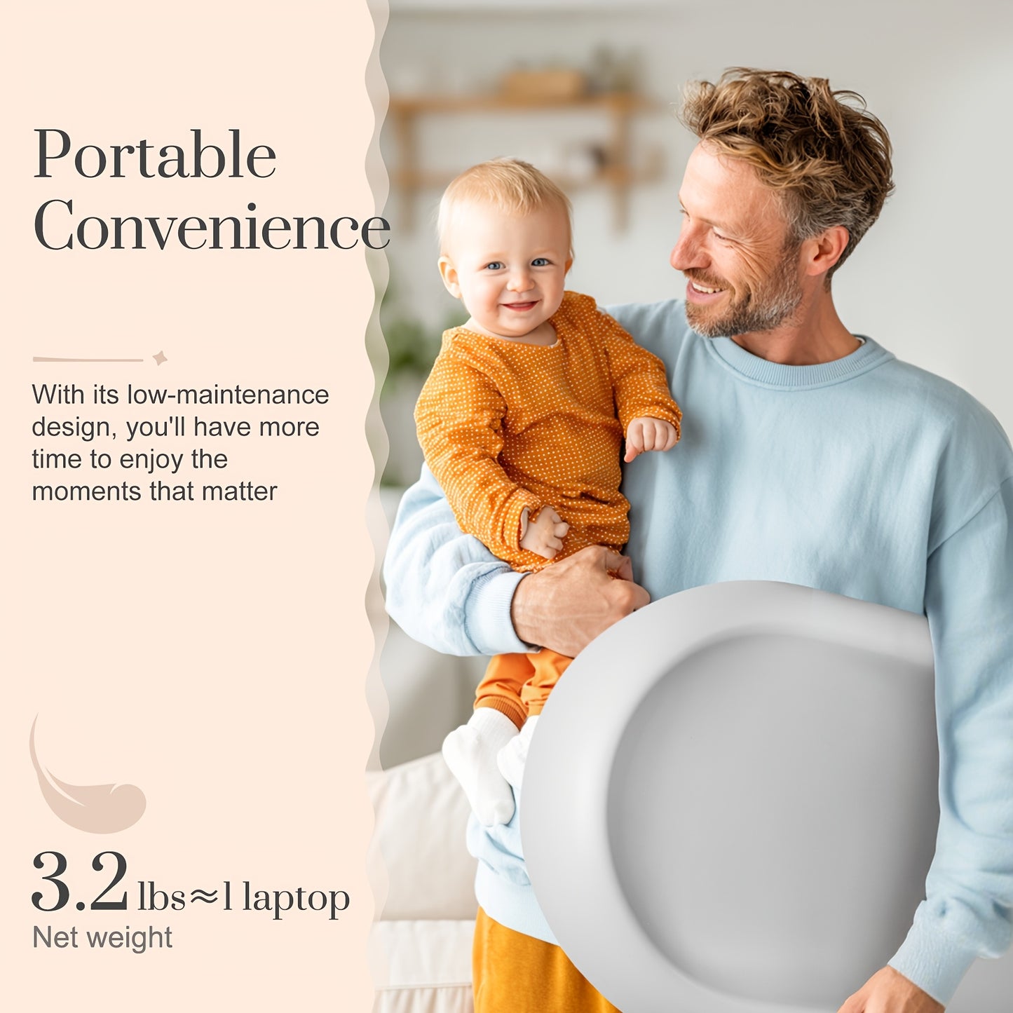 Wipe-Clean Changing Pad, High Quality & Wipeable, Soft & Non-Slip Diaper Adjustable Safety Belt, Changing Pad for Dresser, Changing Table, Christmas & Halloween