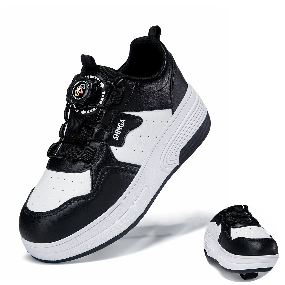 Skating Footwear - Breathable Mesh Low-Top Sneakers Featuring Removable Wheels, Suitable for Outdoor Activities, Roller Skating, Casual Use, And Stylish Young Footwear for Kids, Equipped with a Comfortable TPR Insole, Perfect for Boys