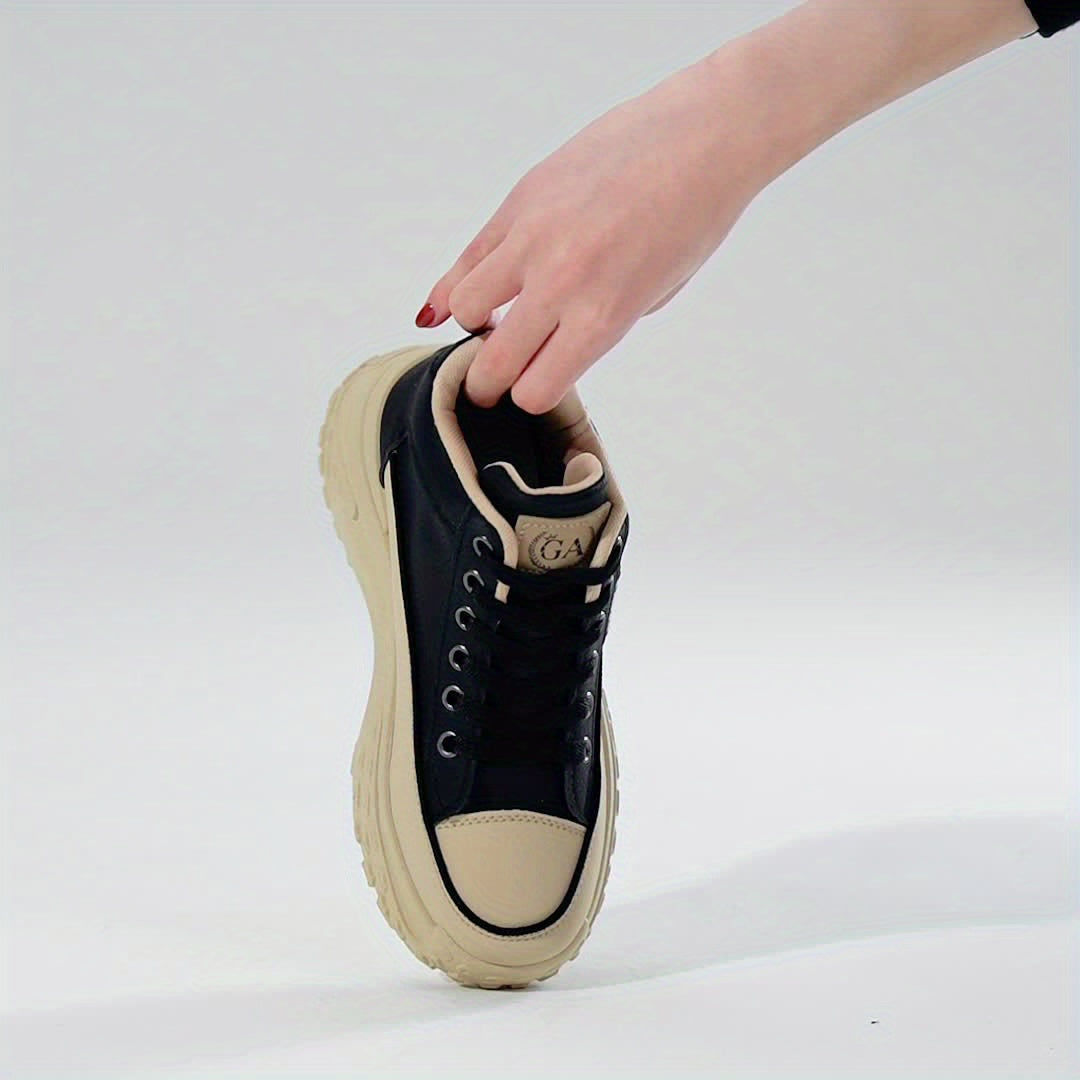 Autumn High Top Shoes Women's New Small White Shoes Casual Women's Shoes Thick Sole Show High Soft Sole Shoes, Women Shoes, Sneakers