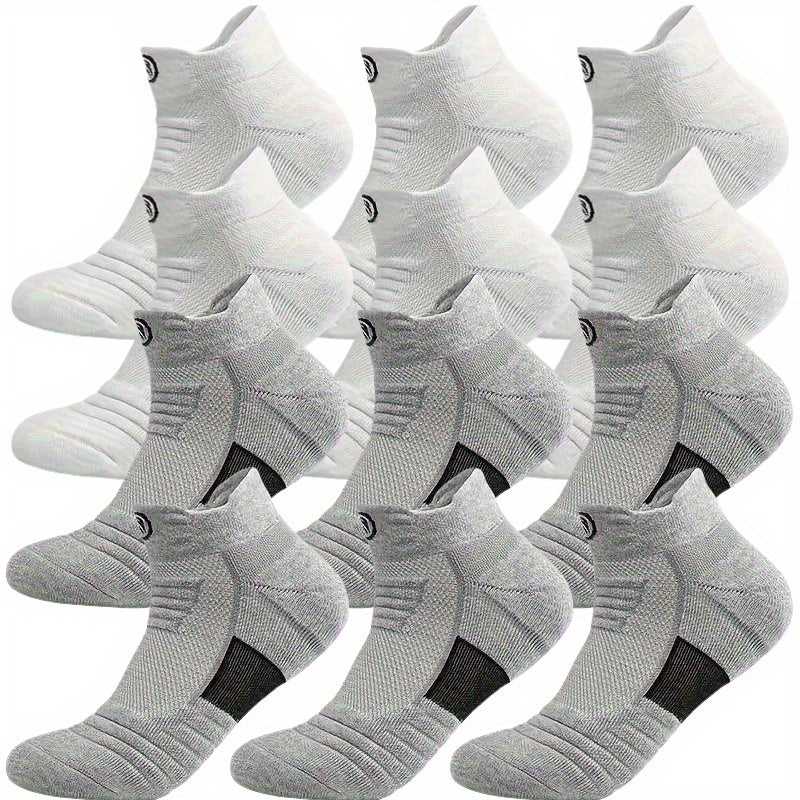 12 Pairs of Men's Thick Towel Fabric Sole Anti slip and Moisture absorbing Sports - product view 9