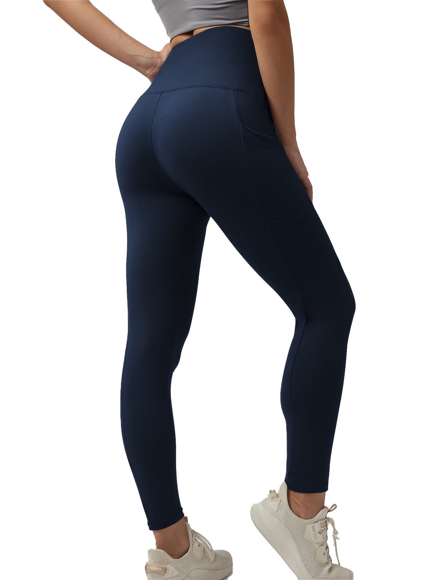 High-Waisted Women'S Yoga Pants - Tummy Control, Butt-Lifting, Soft Elastic Exercise Pants, Breathable Fitness Cycling Yoga Pants Suitable for All And Outdoor Sports Occasions
