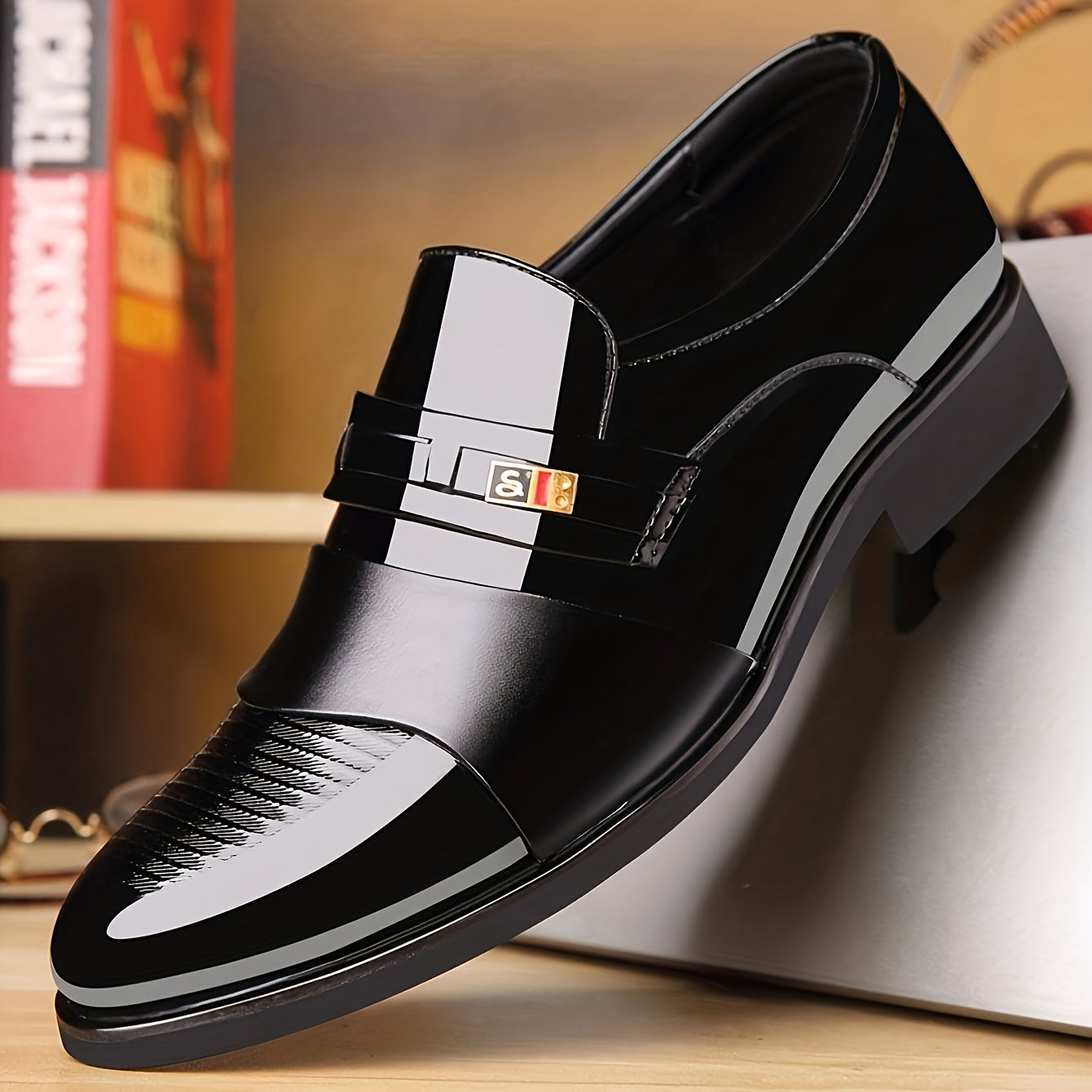 Men'S Outdoor Slip-Resistant Business Casual Footwear Formal Footwear