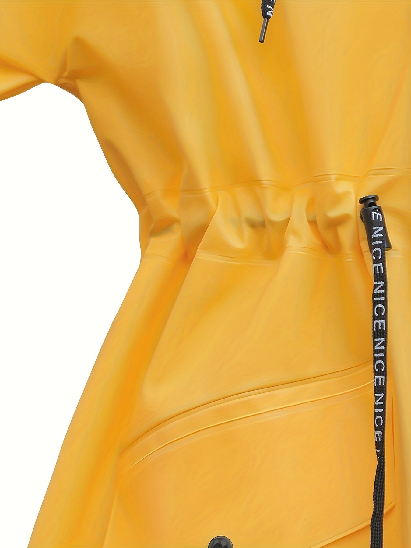 Adult Long Raincoat with High Quality, Breathable, Lightweight, And Stylish Design, Featuring A Hooded Style, Ideal for Outdoor Activities In Rainy Weather, Unisex