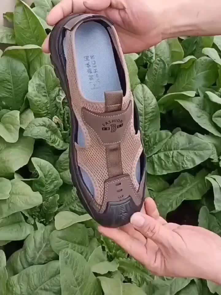 Men's Black Mesh Shoes - product view 8