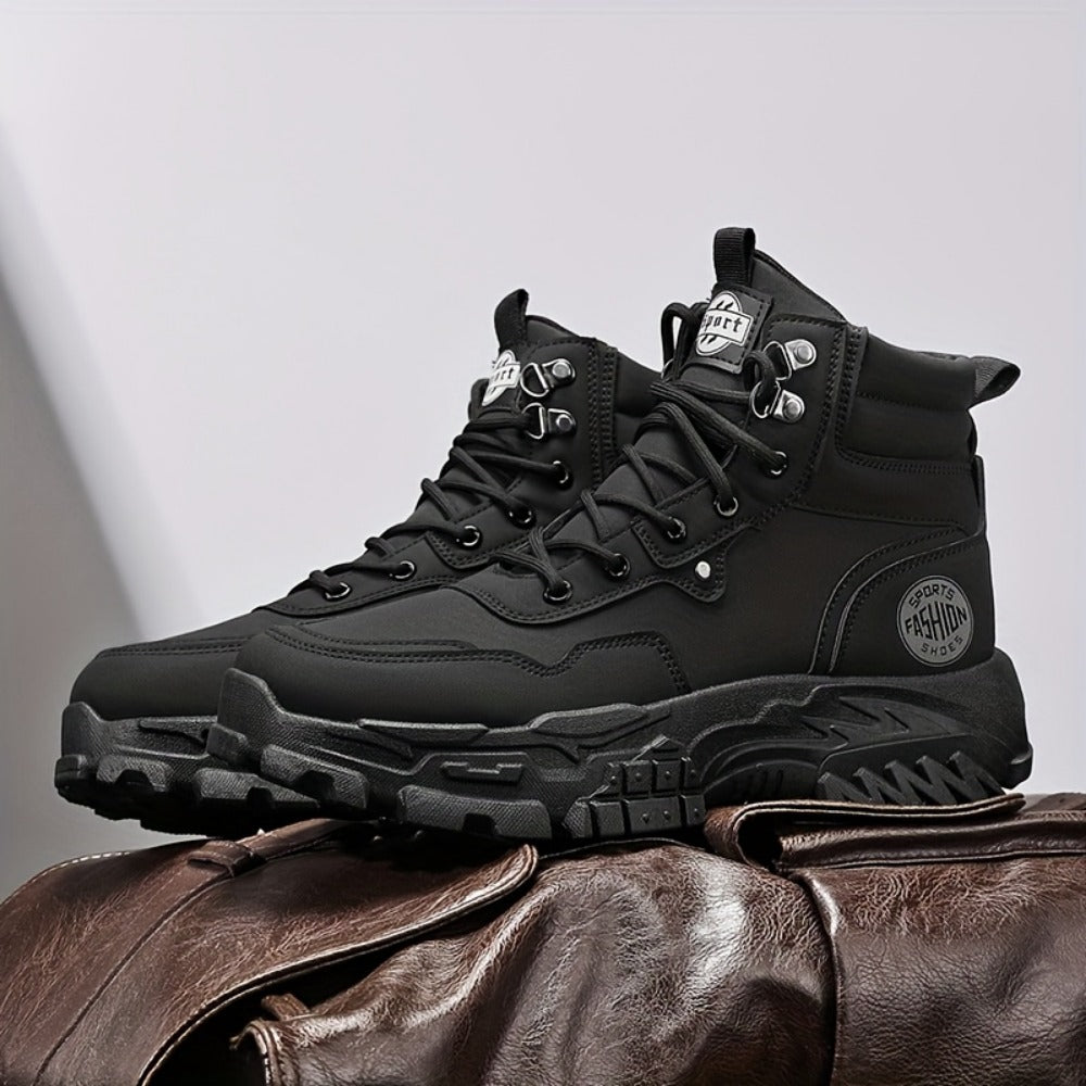 Men's Sneakers - Non-Slip Sole Platform Sole for Everyday Wear