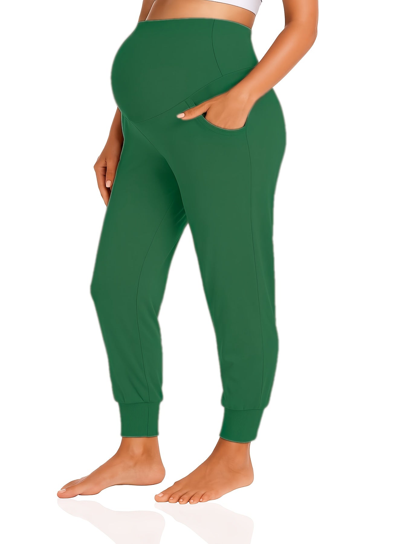 Maternity Women'S Casual Pants Stretchy Comfortable Lounge Pants