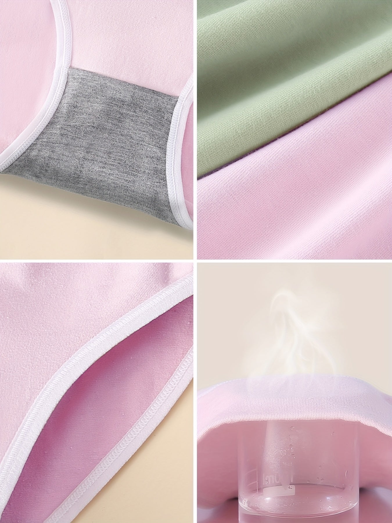 Women's Mixed colors High-Waist Underwear - product view 10