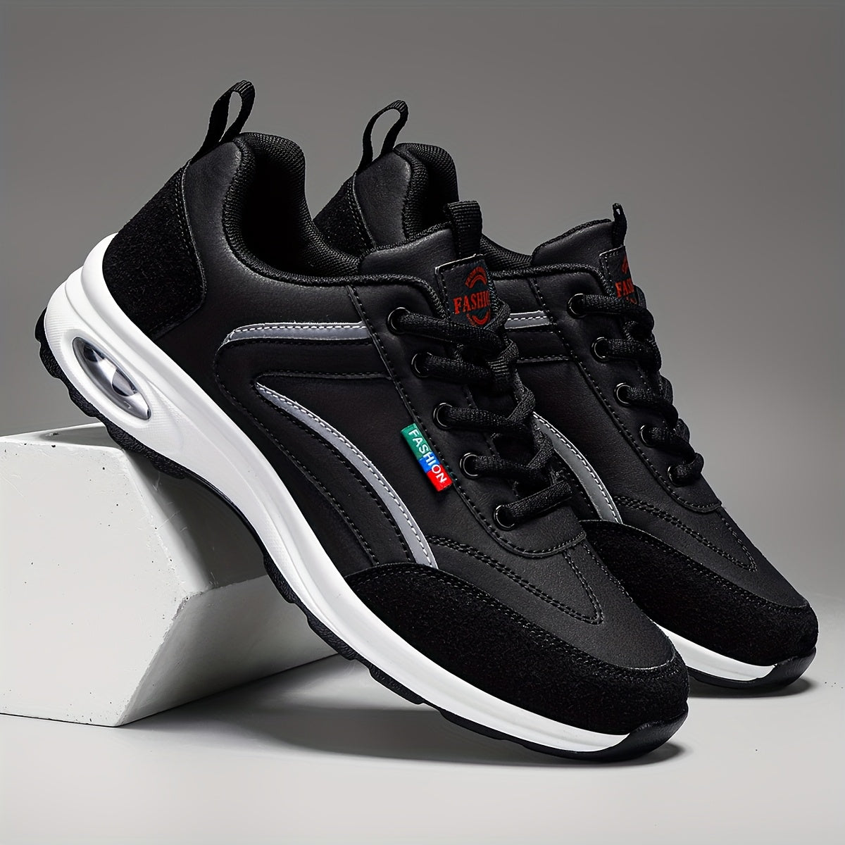 Men's Black Shoes - product view 6