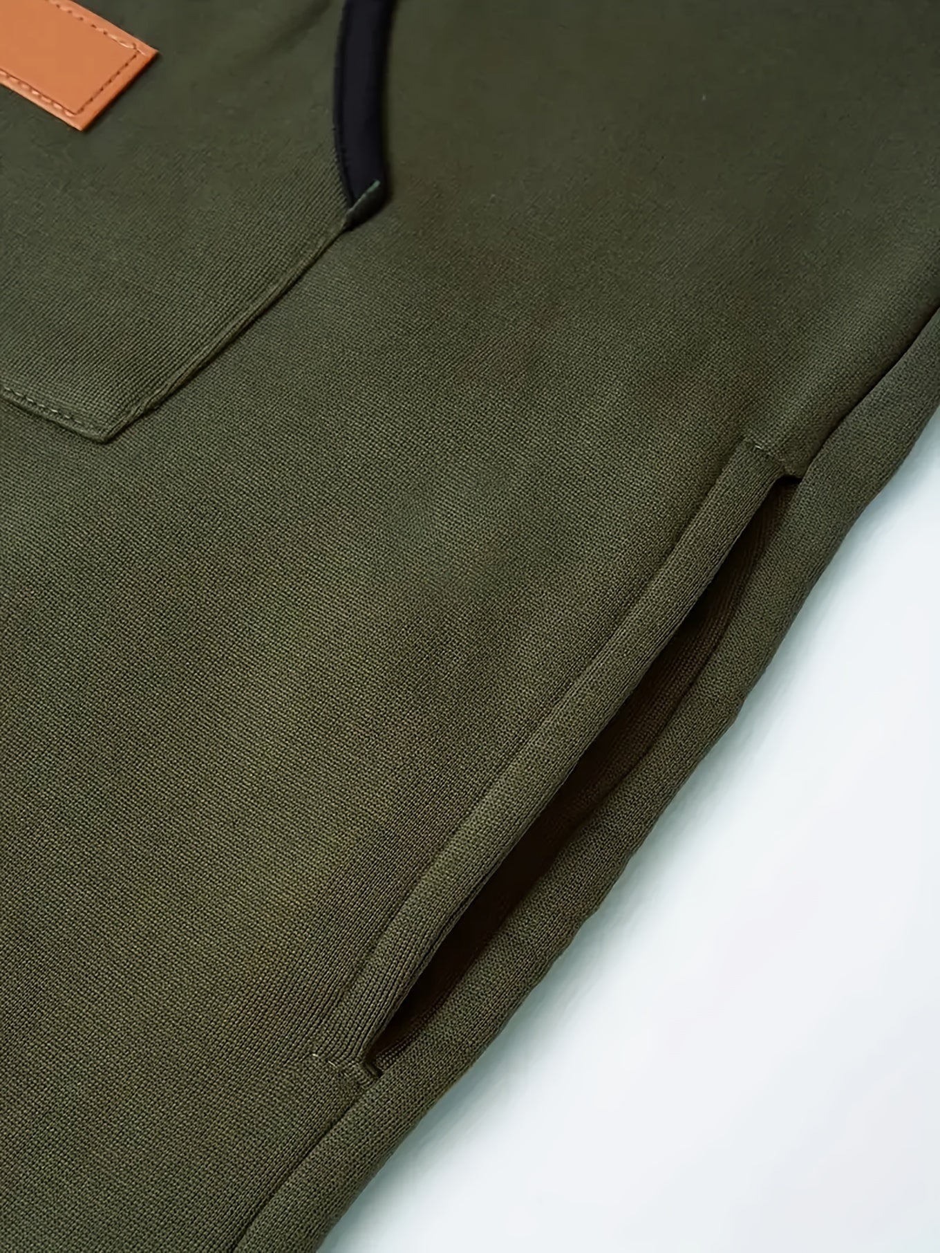 Hooded Fleece Jumpsuit, Kangaroo Pocket, Workwear, Comfortable And Stylish, Winter Clothes for Men, Home Pajamas, Camping Pajamas, Onesie Men, Men'S Clothes, Jumpsuit Men, Men'S Winter Clothes, Christmas, Local Warehouse, And Closeout