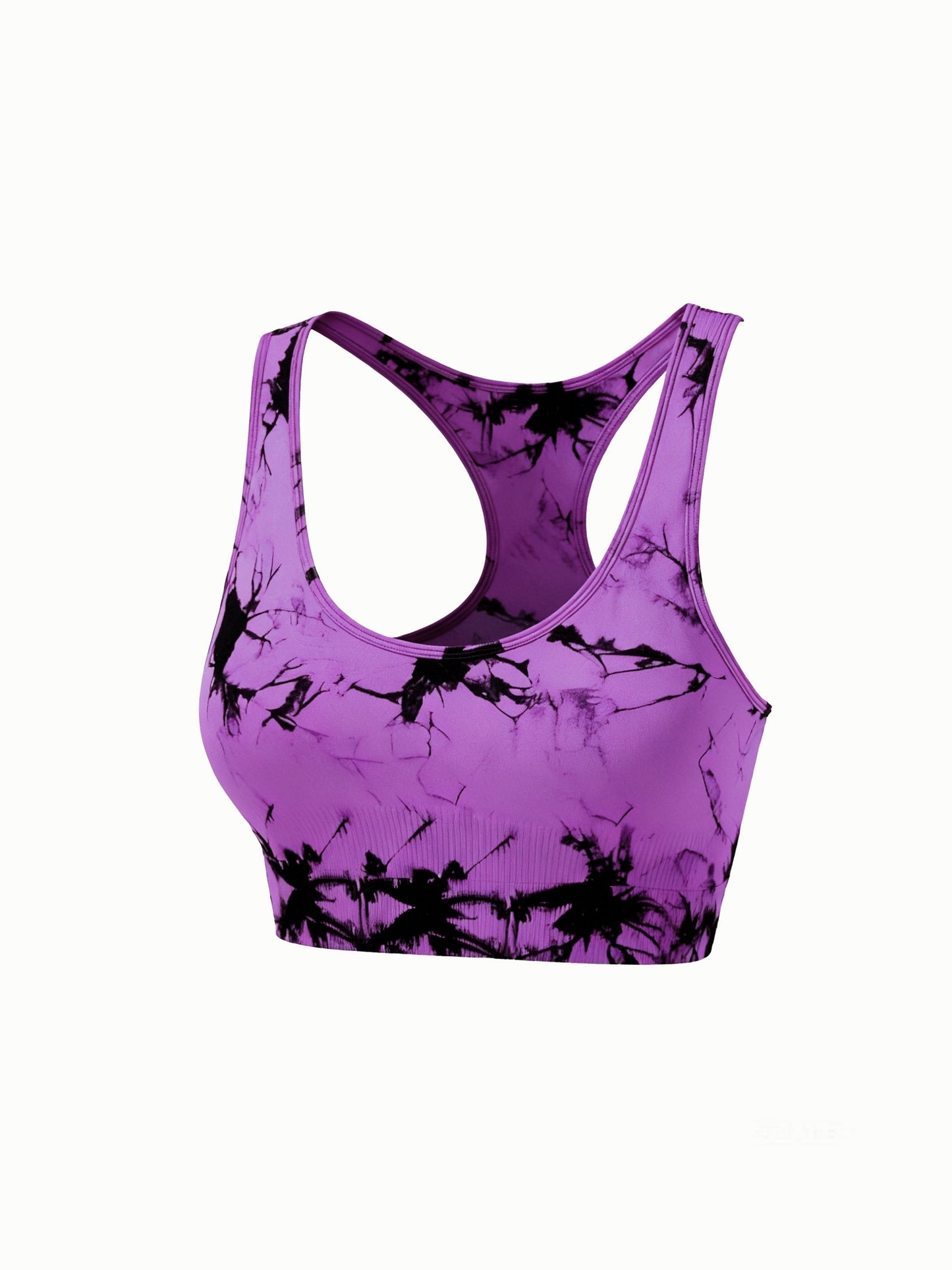 Women'S Sports Tie-Dye Seamless Underwear and Shorts Suit