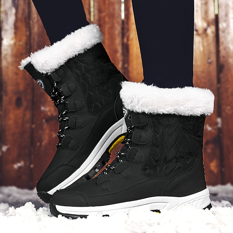 New Winter Outdoor Women's Shoes, Simple Upper, High Quality And Versatile, Light, Comfortable, Anti-slip And Wear-resistant Women's Snow Boots for Outerwear