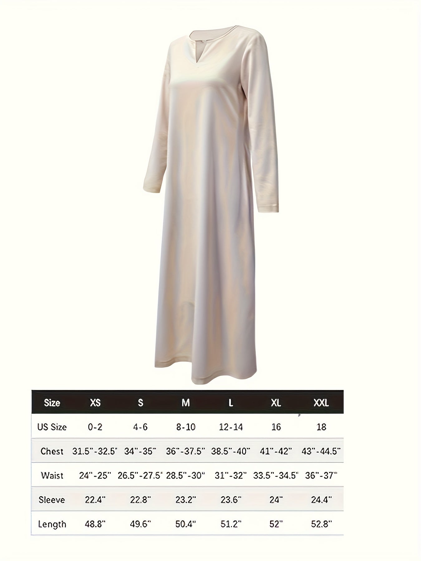 Medieval Women's Linen Dress - Renaissance Chemise Cosplay Maxi Ren Faire Costume
