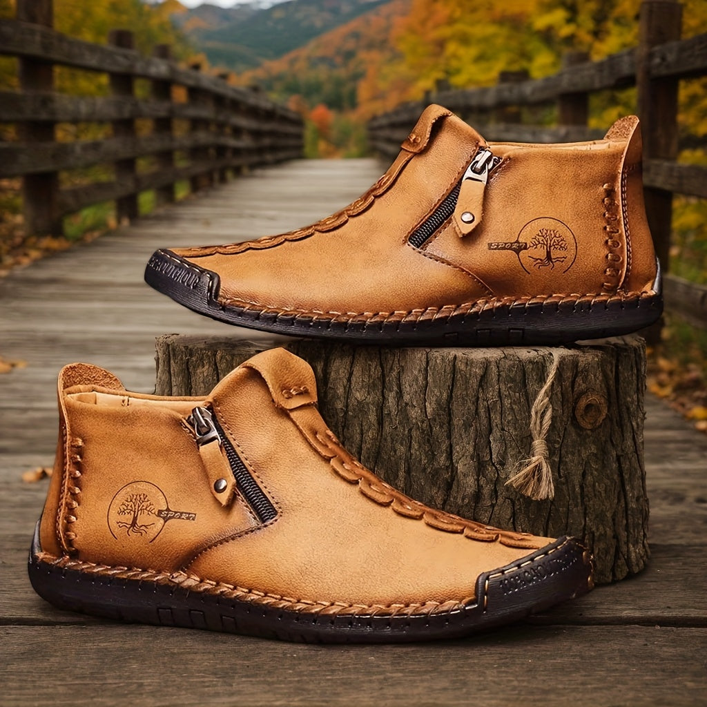 Artisan-Crafted Zip Loafer for Women 30-60 | Handmade Slip-On Shoes | Premium Comfort for Work & Leisure, Women Shoes