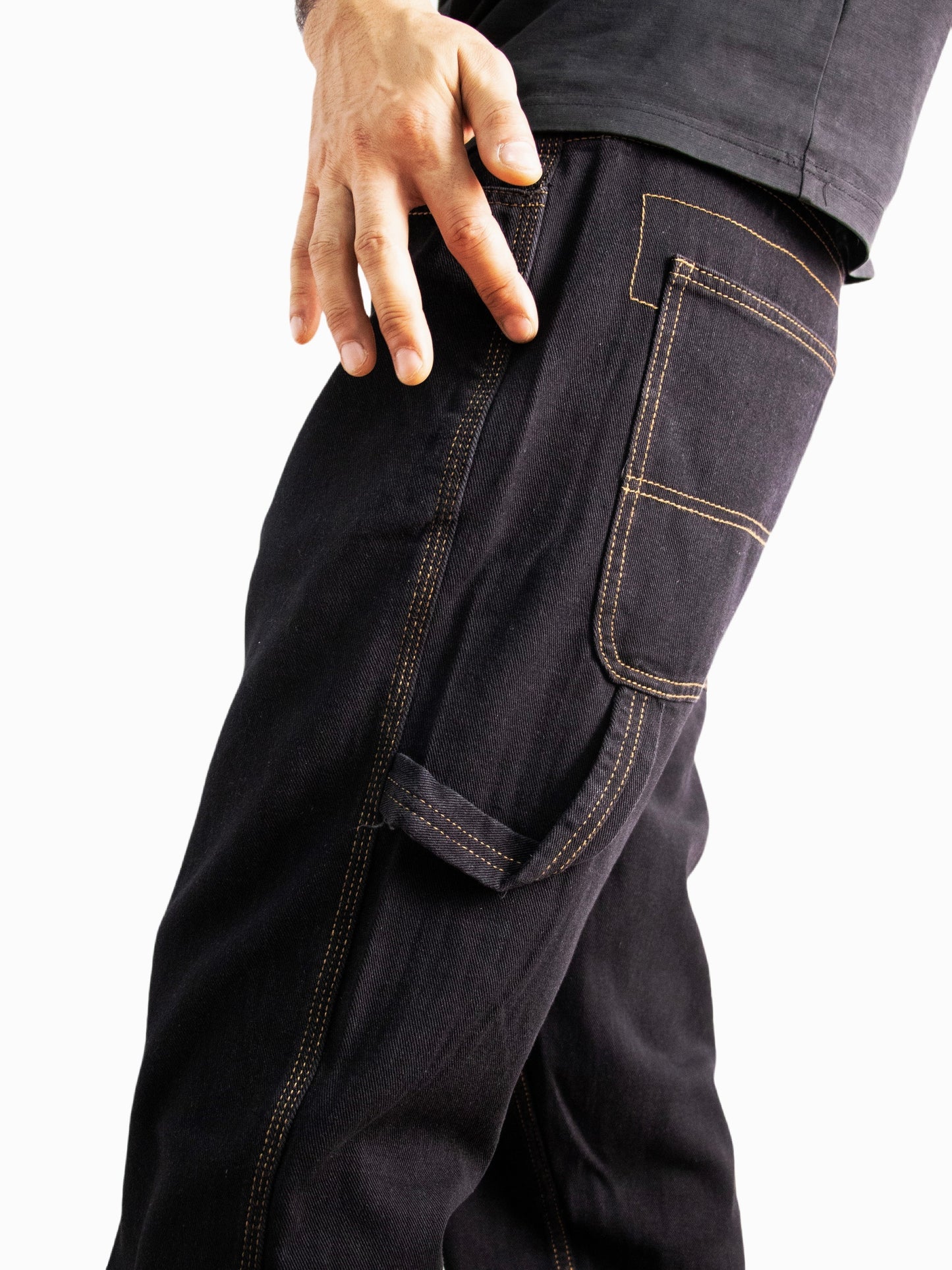 Men's Jeans West Coast Street Dance Skateboard Pants Men's Street Loose Hip Hop Oldschool Denim Pants