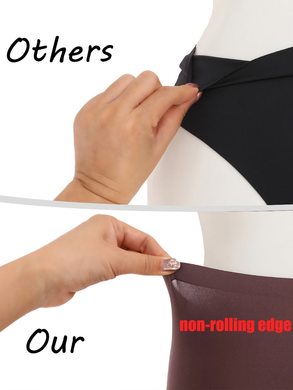 Women’s 8-Pack High-Waist Seamless Briefs - Smooth No-Show Fit