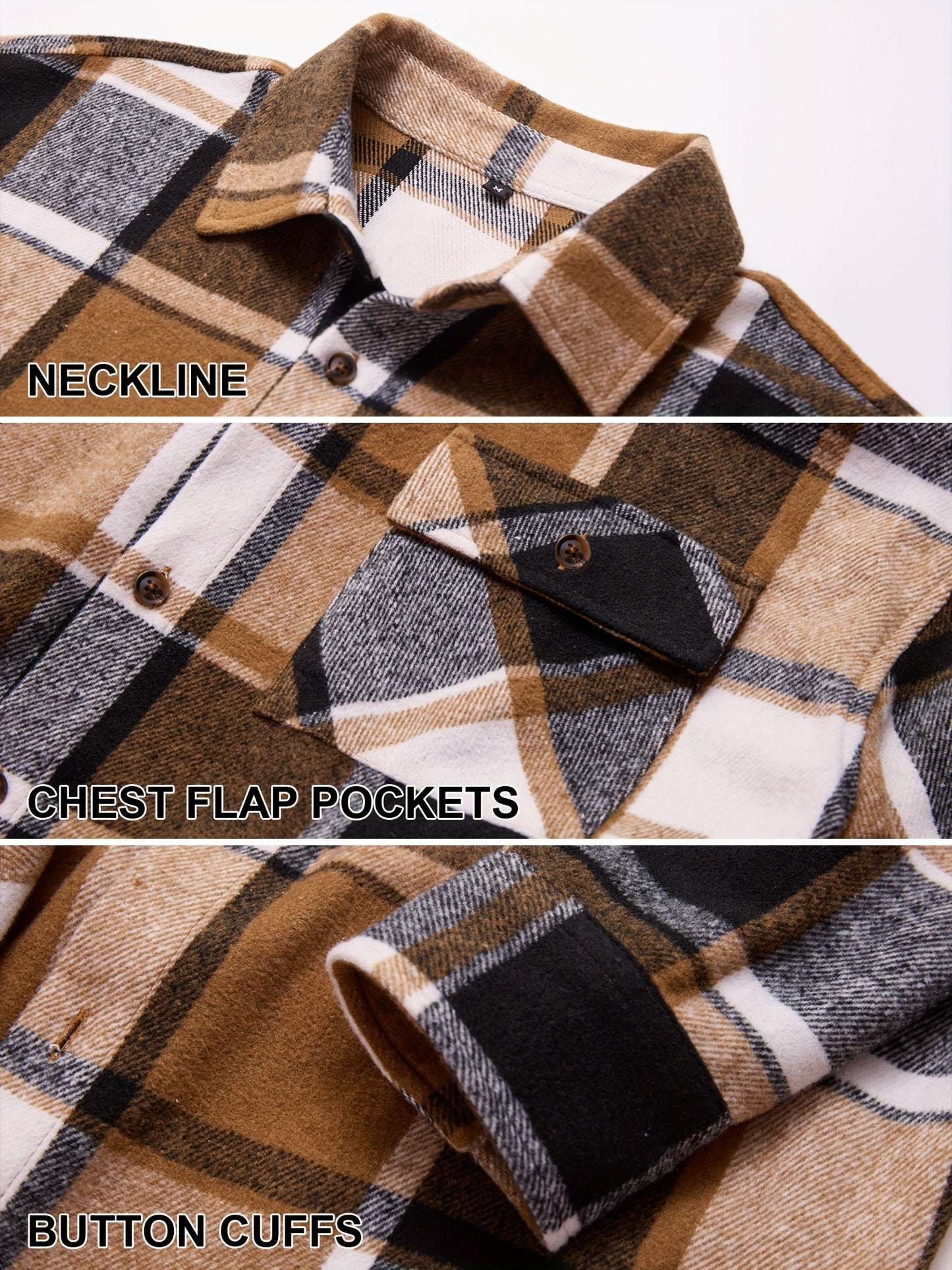 This Unisex, Retro-style Casual Shirt Features A Classic Plaid Design And A Minimalist Aesthetic. The Collared Design Makes It Suitable For Year-round Wear, And The Loose, Comfortable Fit Caters To Various Styling Needs. A Small Gift Is Included.