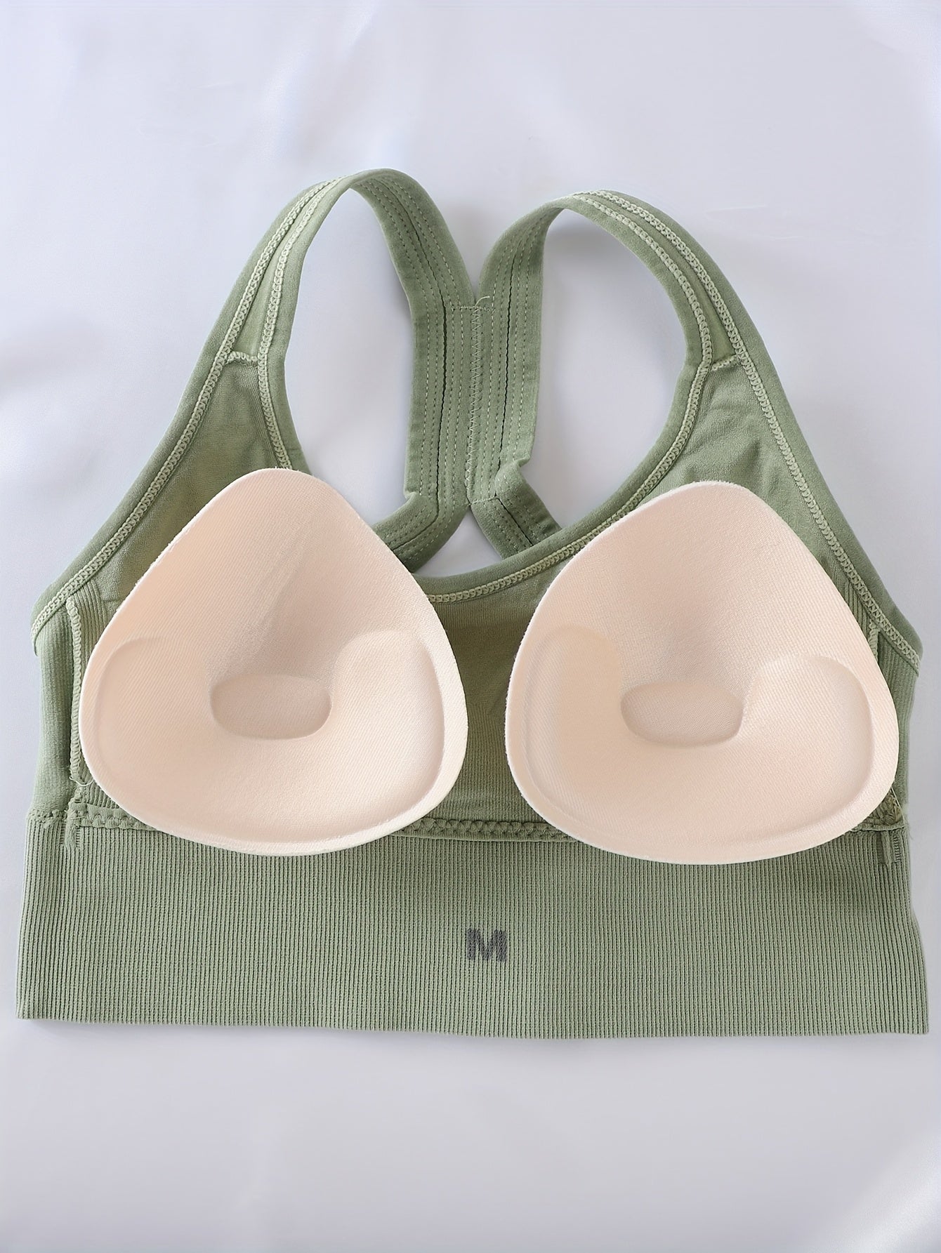 7-Pack Women'S Seamless Sports Bras | Racerback High-Impact Push-Up Bra with Removable Pads | Sweat-Wicking Non-Slip Support for Yoga And Running | Gym Essential Breathable Workout Bralette Bras for Women