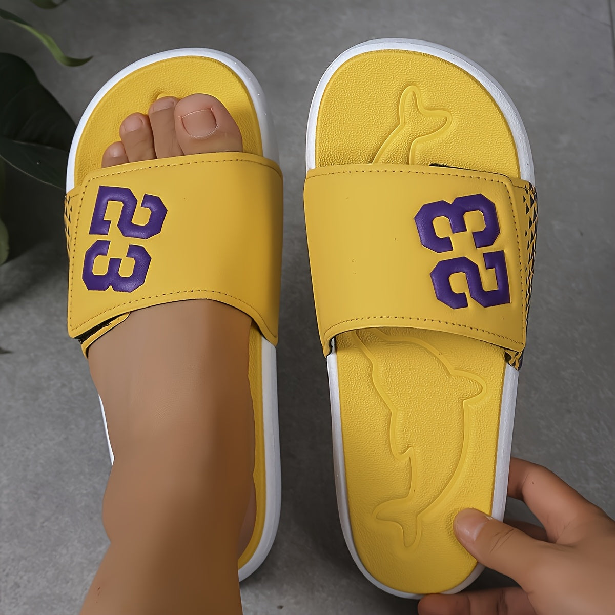 Summer Men's Outdoor Leisure Sports Sandals, Suitable for Both Indoor And Outdoor Use, Walking, 23, Trendy And Fashionable, Basketball