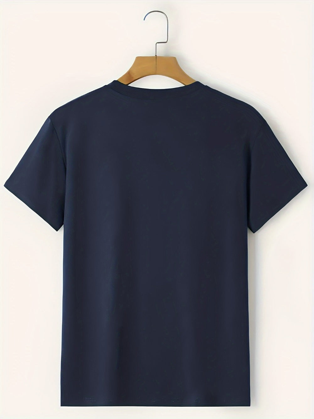 Men's Essential T-Shirt - Round Neck Short Sleeve Travel Style 545637
