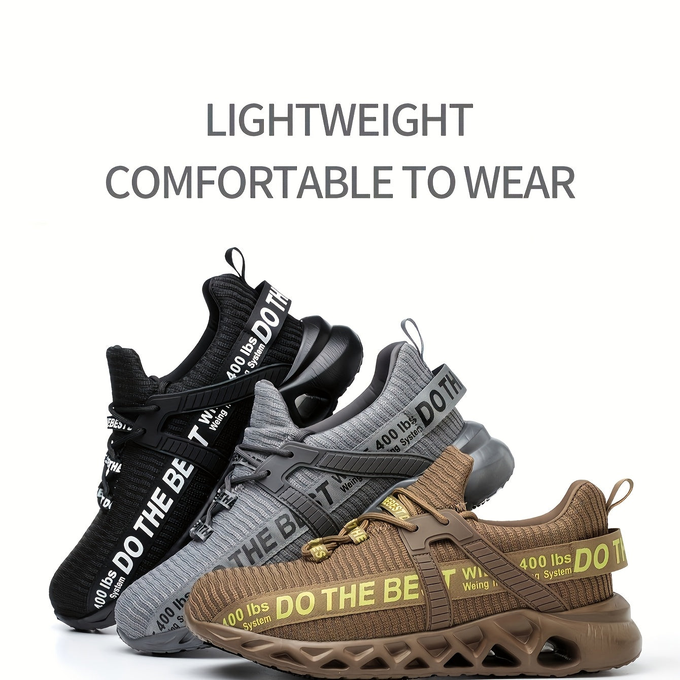 Men'S Shoes, Dedicated, Anti-Slip, Comfortable for Prolonged Standing, Work Shoes, Soft Sole, Odor-Resistant Professional Shoes, Odor-Resistant, Suitable for All Seasons, Use