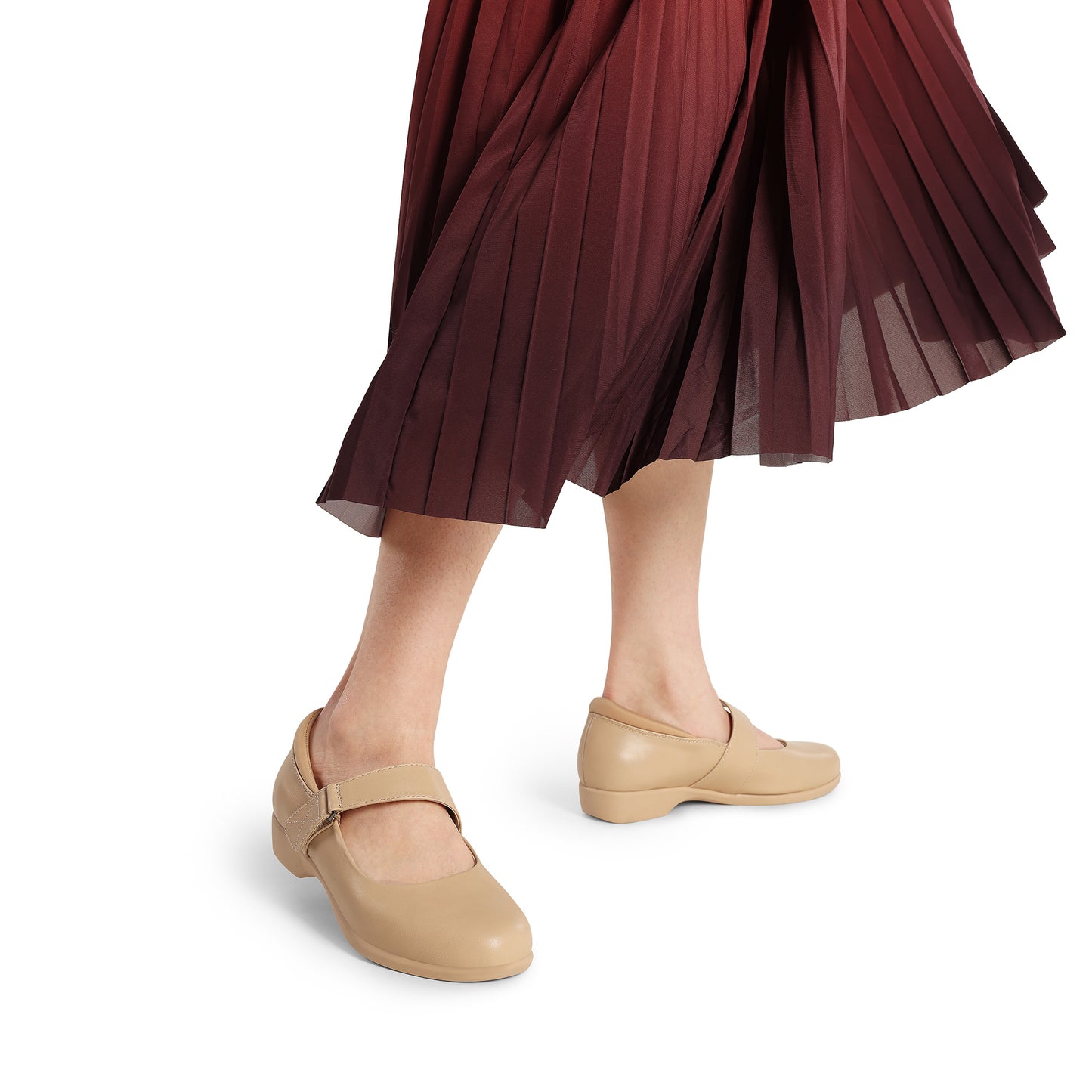 Ladies' Ballet Flats with Ankle Straps, Ideal for Office Wear And Formal Occasions, Providing Comfort And Style., Women Shoes