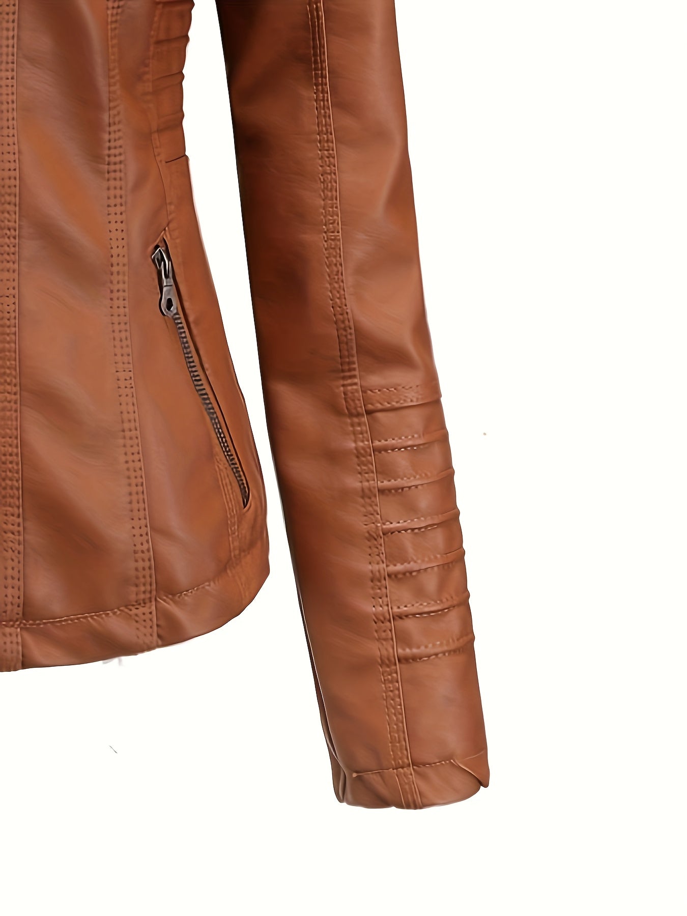 Women'S Jacket Motorcycle Jacket for Riders with Removable Hood