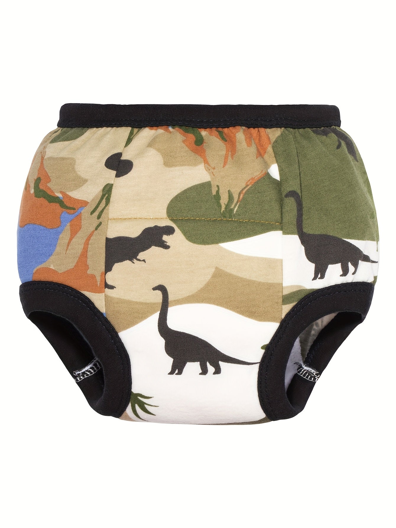 10pcs Boys' 100% Cotton Potty Training Pants with Dinosaur - Absorbent Underwear Suitable for Boys, Non-Sheer, Hand Washable, - Training Pants for Daycare & Nighttime Use