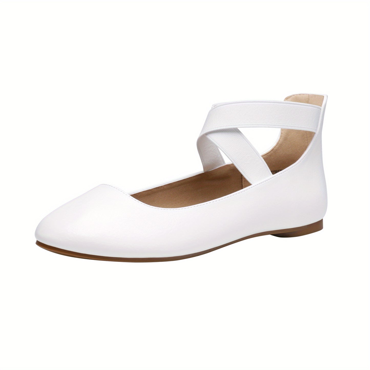 Elegant And Stylish Women'S Flats with Comfortable Elastic Ankle Straps, Perfect for Any Occasion., Women Shoes