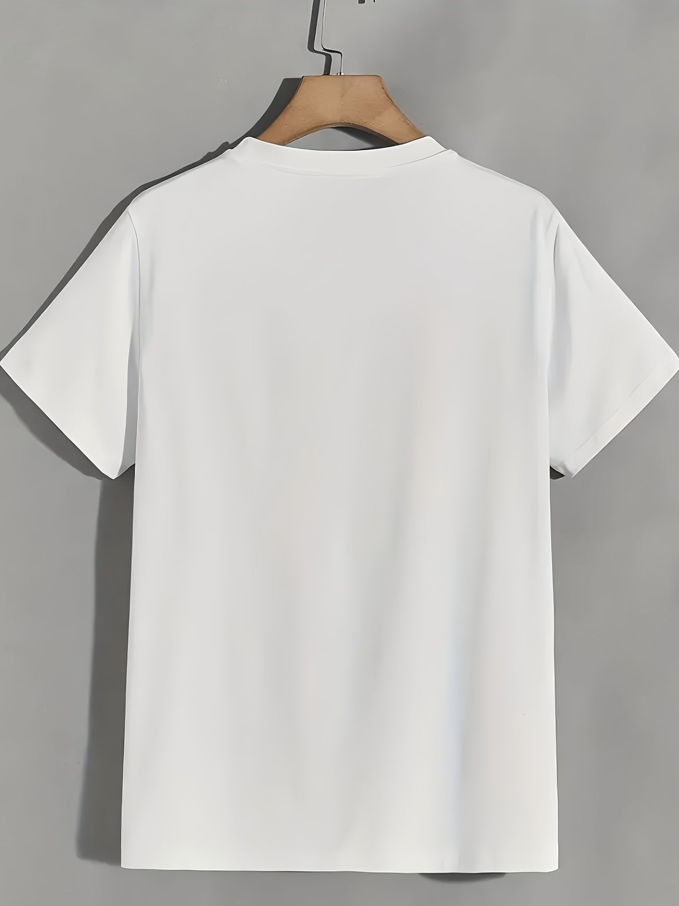 MenS Views Graphic T-Shirt - 220g Heat Transfer Printed Tee with Signature Portrait & Autograph Design, Relaxed Fit Short Sleeve Shirt for Casual Wear, Beach Vacations, Birthday & MotherS Day Gifts, Gift Idea, Round Neckline, Breathable Fabric
