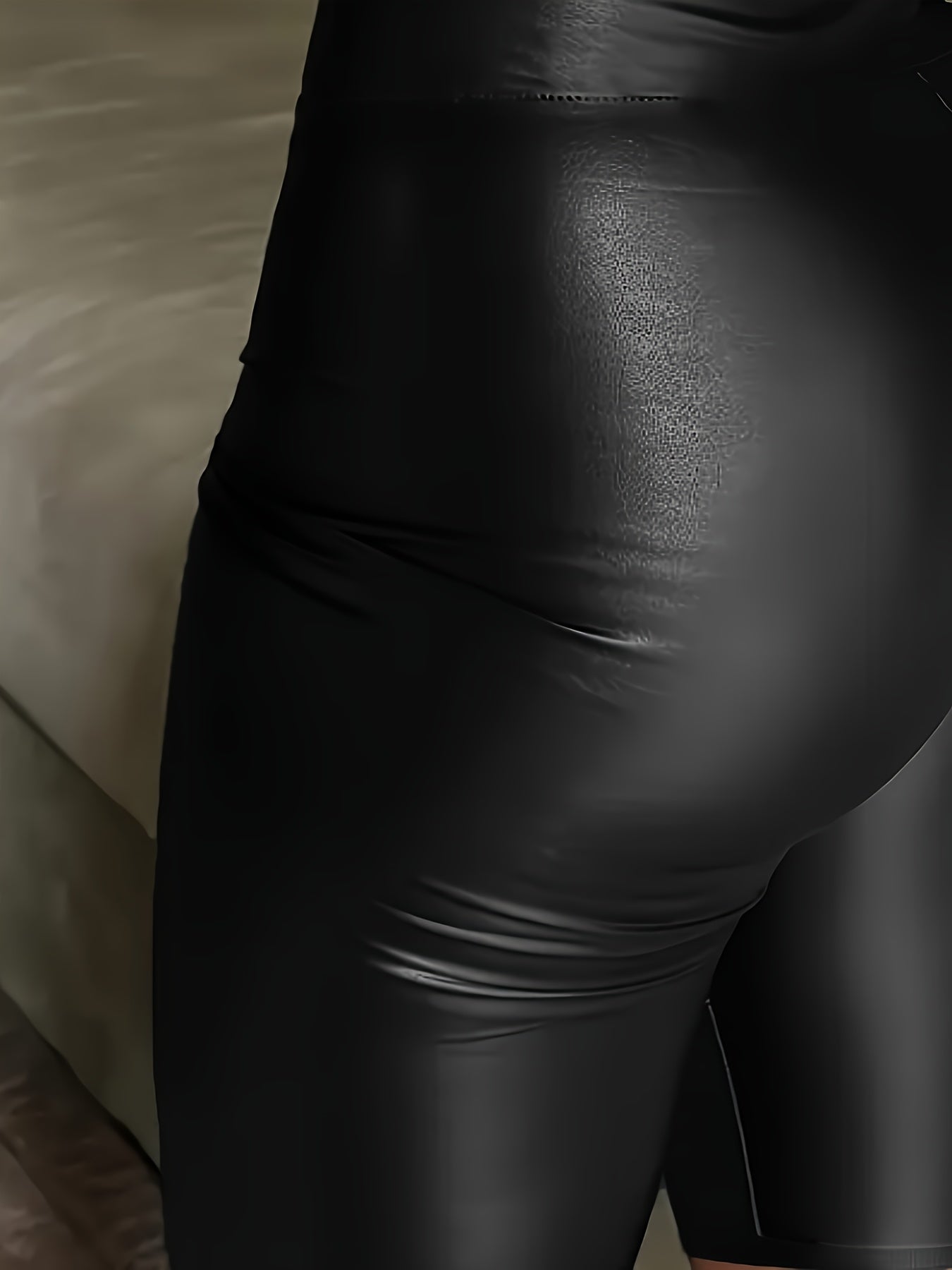 Black Shorts Sexy Skinny Stretchy Hot Pants European And American Fashion High Waist Pant