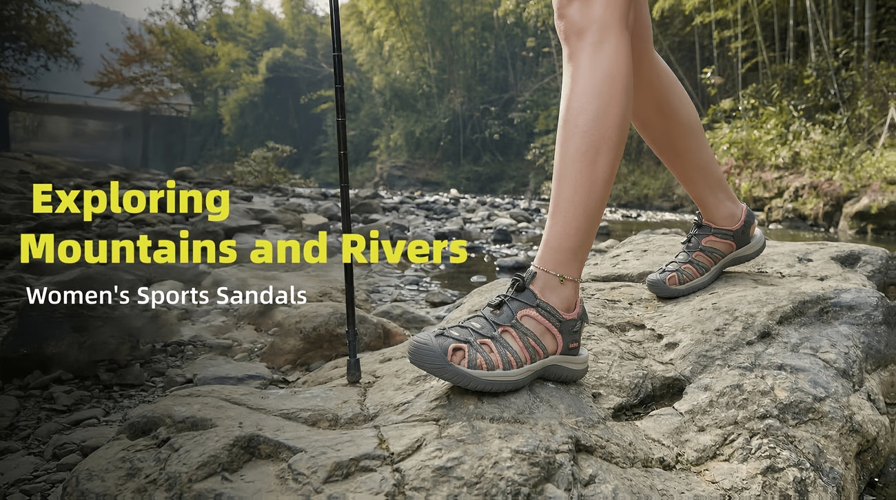 Women'S Closed Toe Hiking Sandals, Adjustable Quick Dry Water Shoes, Non-Slip Outdoor Sport Sandals With Arch Support For Summer Beach Walking Women'S Closed Toe Sport Sandals, Breathable Adjustable Strap Hiking Sandals, Non-Slip Arch Support Water