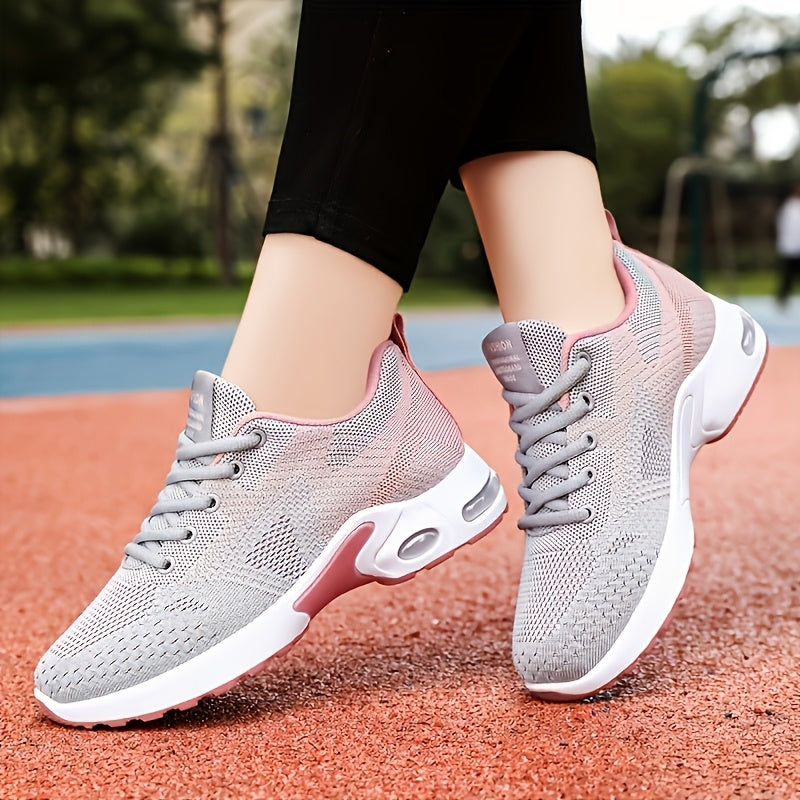 Women's Orthopedic Sports Shoes, Fashionable Walking Shoes, Lightweight Casual Shoes, Road Running Shoes, Non-slip And Breathable Tennis Shoes, Mesh Air-cushioned Sports Shoes, with Foot Support, Suitable for Running, Fitness, Office, And Casual