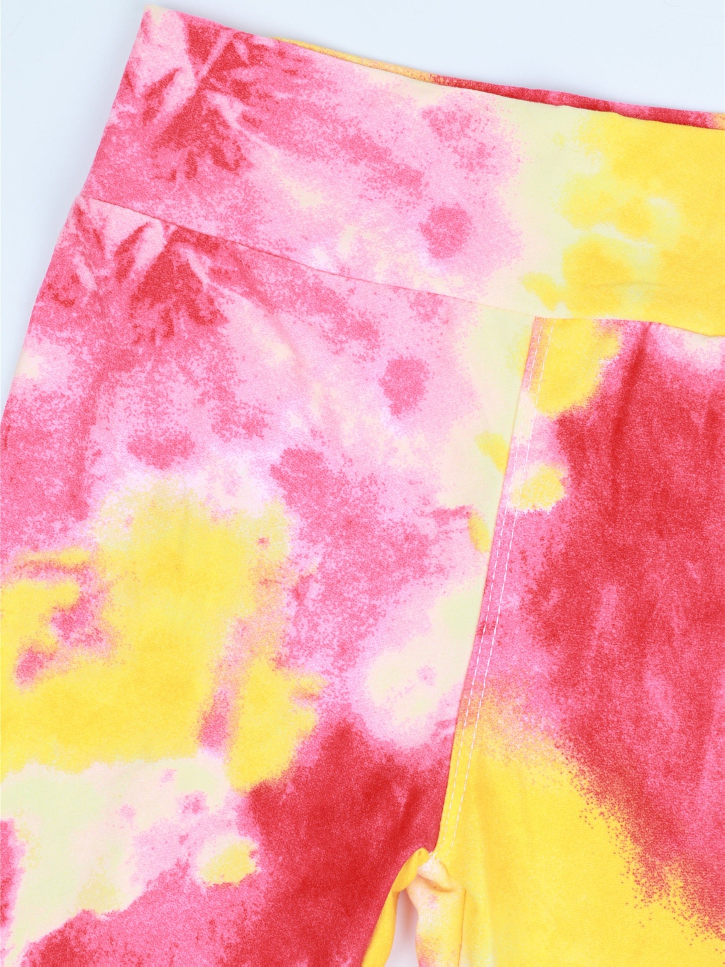 Random 5/8/10-Pack Girls Prints Summer Yoga Band Shorts Fashionable Children Stretchy Soft Knee Length Leggings Hot Days Kids Biker Shorts Back To School OOTD Bottom Shorts Under Dresses Grandma Love Child Breathable Sports Pants Home Clothing Short
